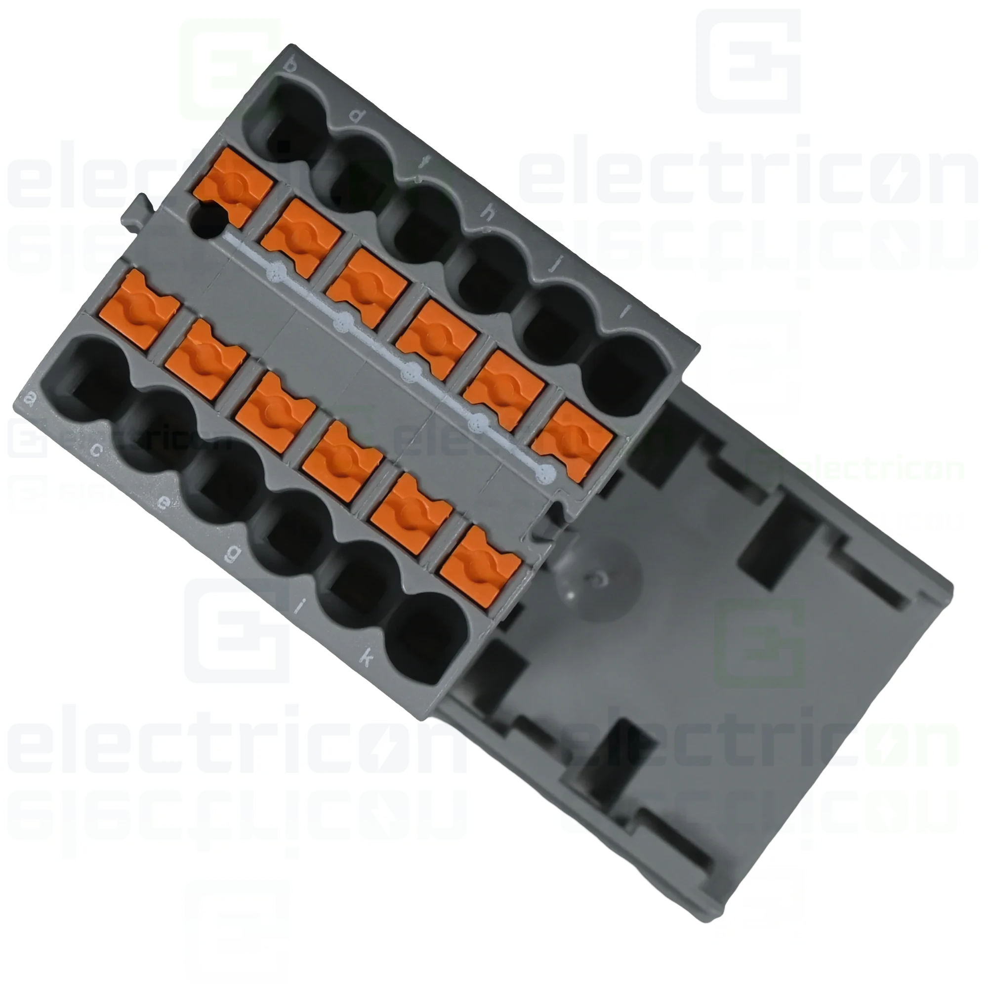 Bloc de distributie 4/12x2.5-NS35GY, PTFIX 12X2,5-NS35 BU , gri, Phoenix Contact, 3273022 [2]