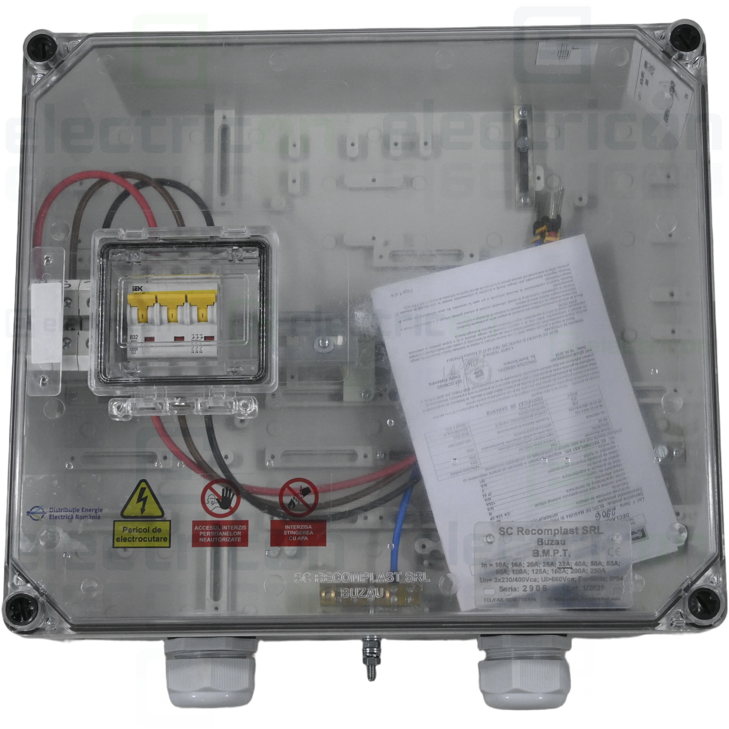 BMPT trifazat cu MCB B32 3P pentru contor Generic REC7355396 [1]