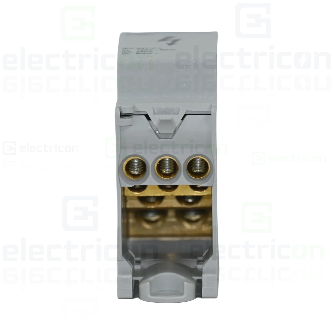 Bloc distributie terminal, 1P, 125A, 2x35mm² + 2x25mm² + 6x16mm² , latime 27mm, Hager, KJ02DN [5]