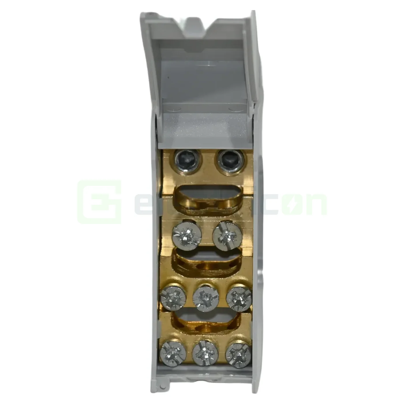 Bloc distributie terminal, 1P, 125A, 2x35mm² + 2x25mm² + 6x16mm² , latime 27mm, Hager, KJ02DN [3]