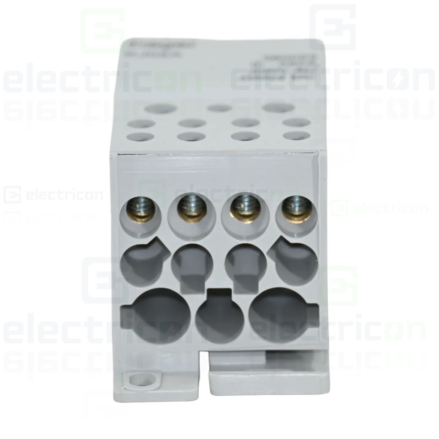 Bloc distribuție terminal, 1P, 250A, 1x95mm²+2x35mm²+5x16mm²+4x10 mm² lățime 45mm, Hager,  KJ02A [3]