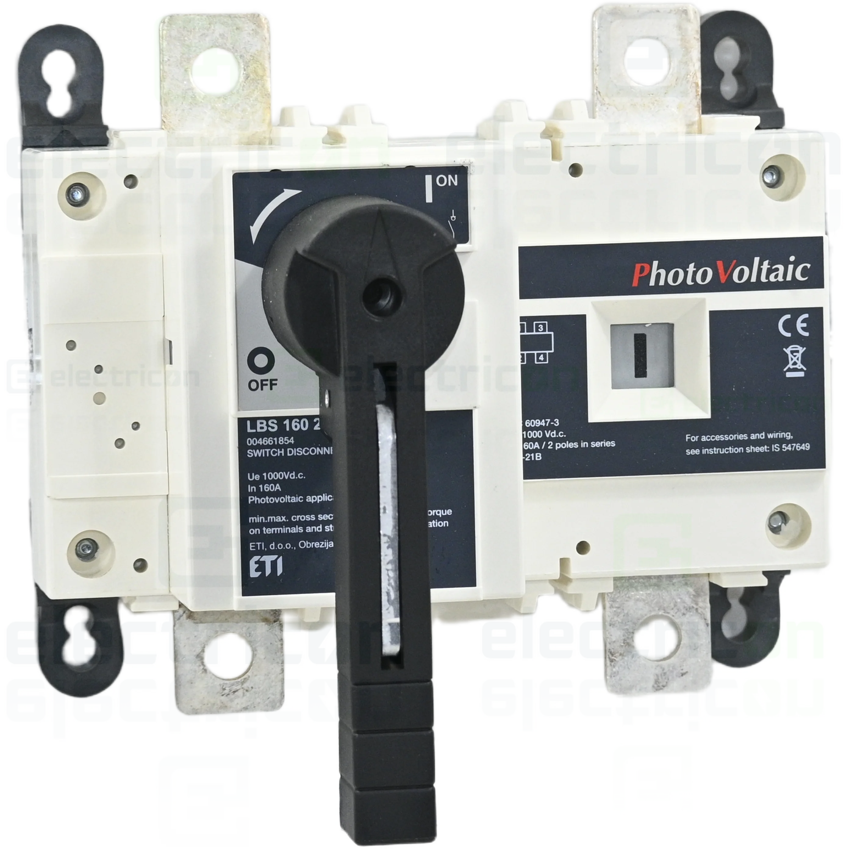 Kit ETI: Separator de sarcină 160A DC și mâner de acționare [3]