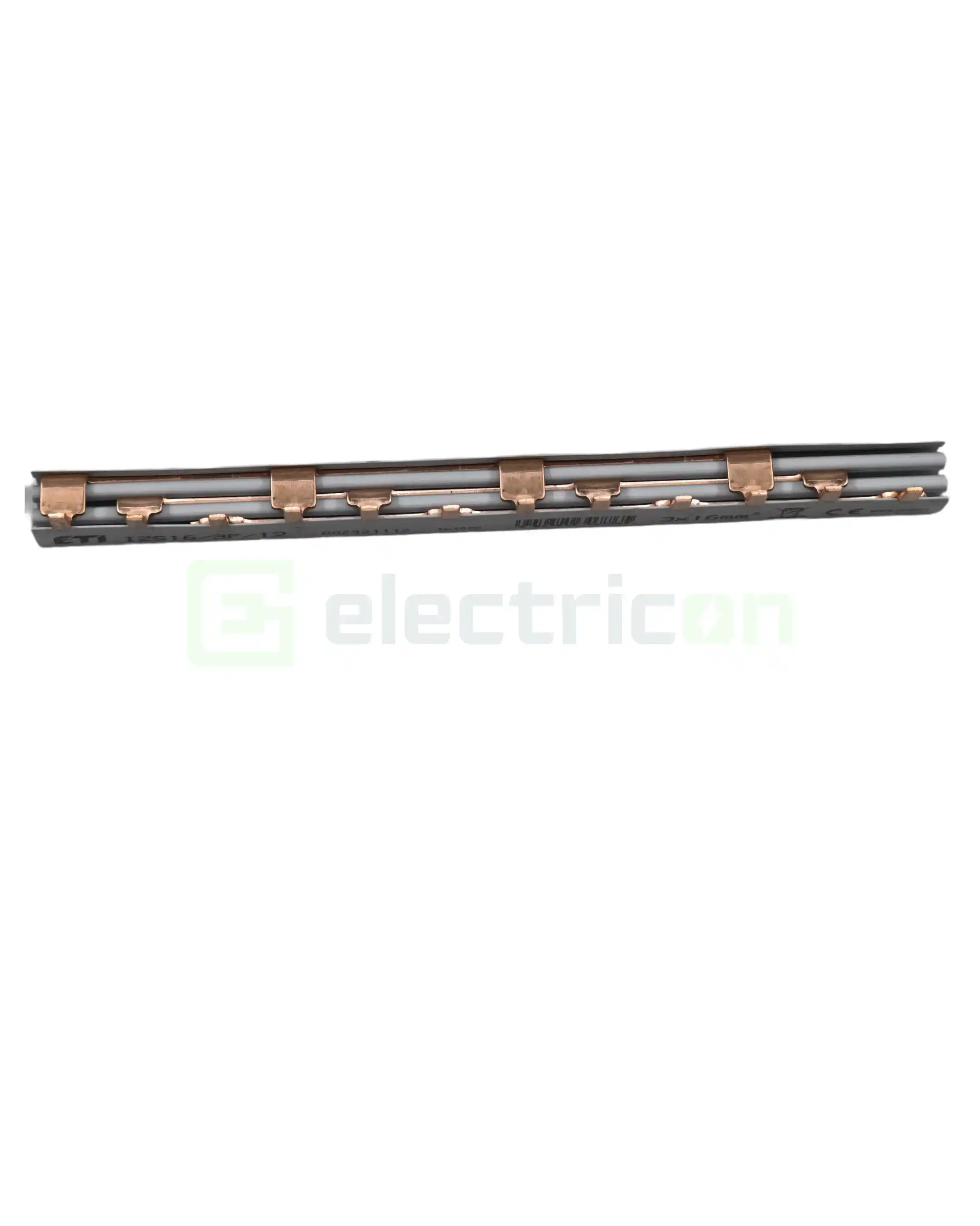 Bareta alimentare (busbar), 3P, tip pin, 12 module, 100A, IZS16, ETI, 002921112 [2]