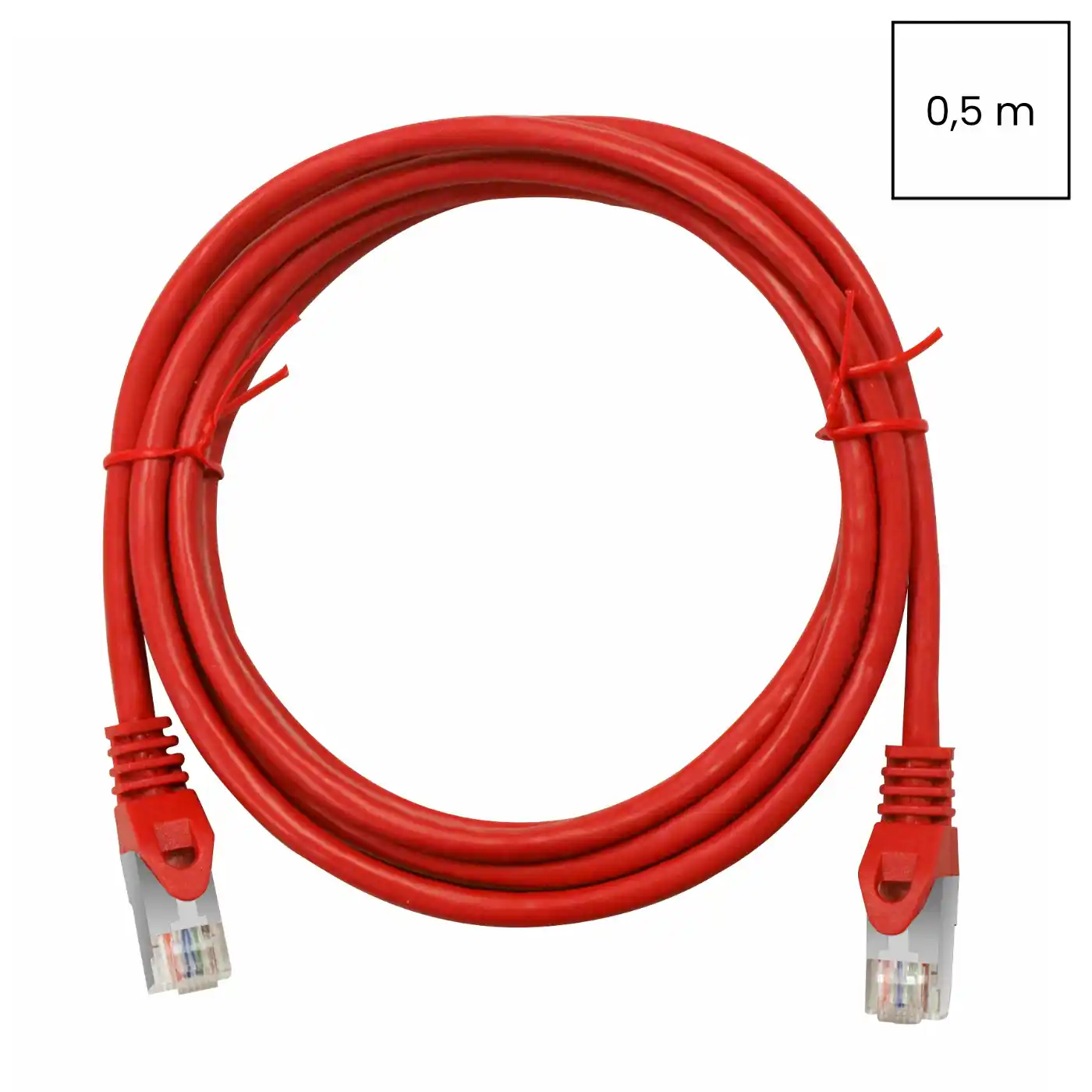 Patchcablu Cat 6A ecranat exterior PE Schrack 10Gbps [1]