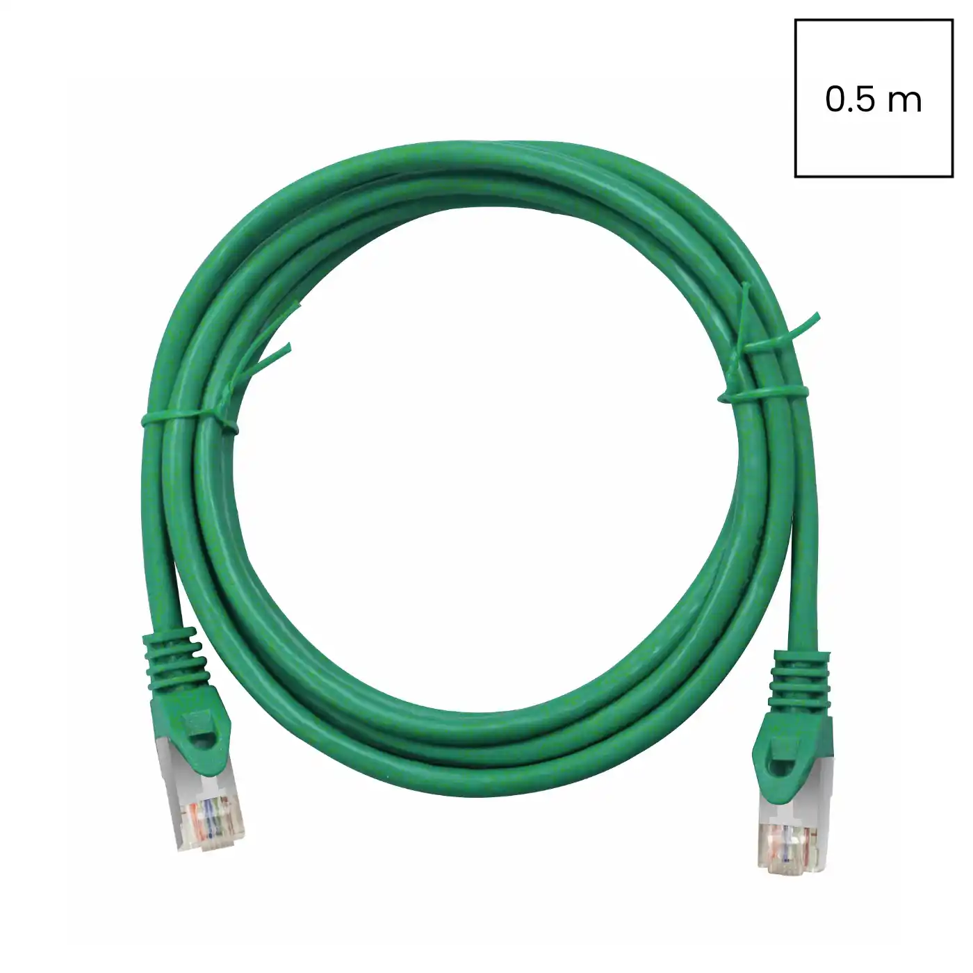 Patchcablu Cat 6A ecranat exterior PE Schrack 10Gbps [1]