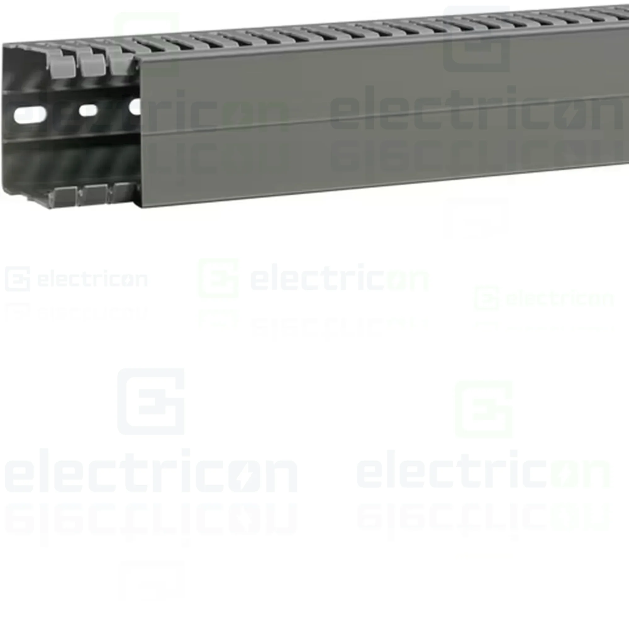 Canal cablu pieptene, BA7A 60x60mm PVC gri, Hager,BA7A60060 [1]