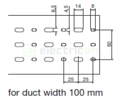 Canal cablu Hager HA740100 40x100mm fără halogen PC-ABS gri [2]