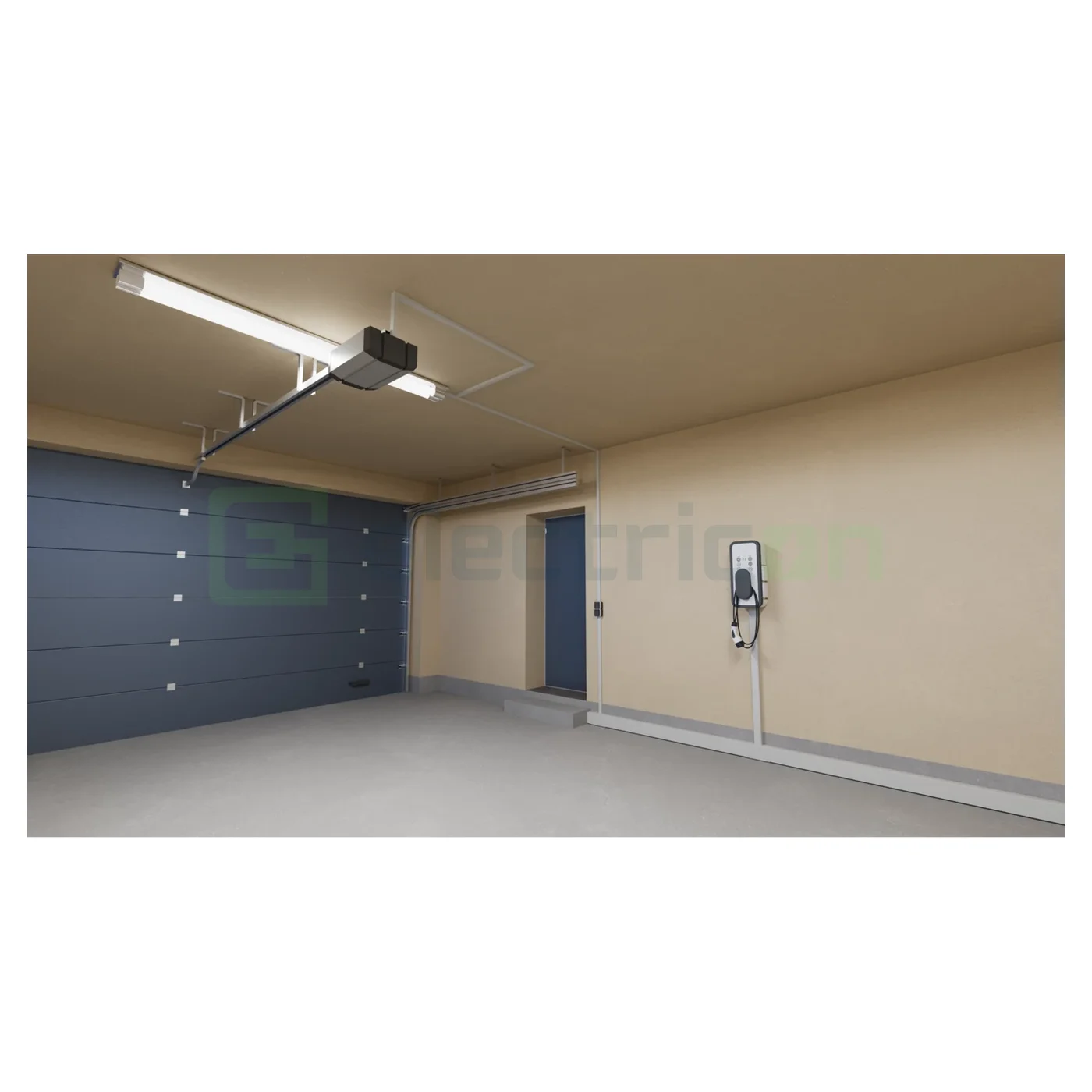 Canal cablu PVC, LF 30x30 mm, gri deschis, Hager, LF3003007035 [4]