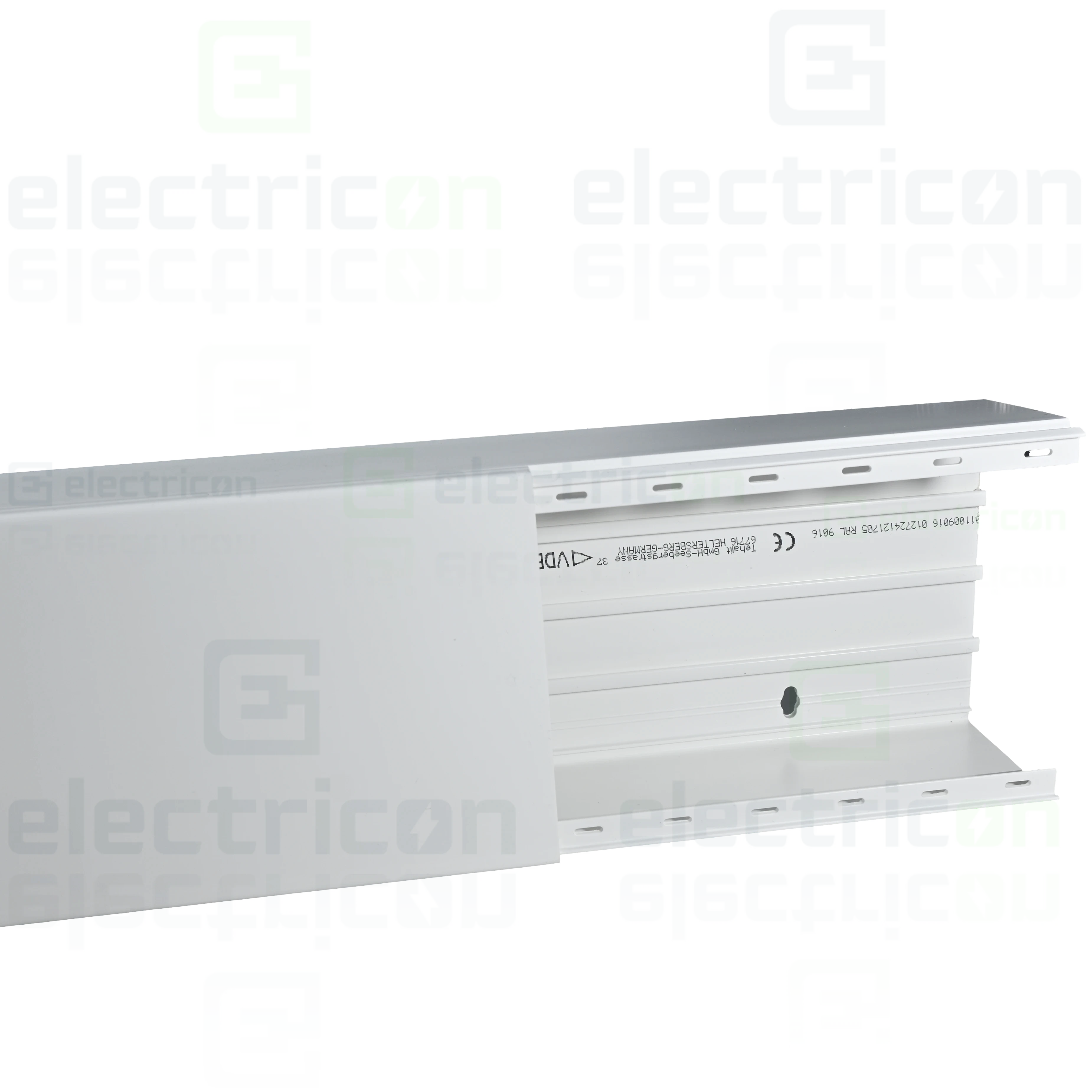 Canal cablu rezistent la intemperii . stabil UV, 60x110, alb, Hager, LFE6011009016 [2]