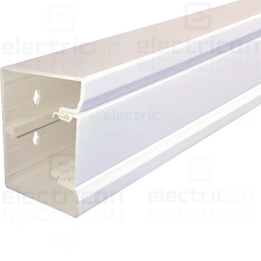 Canal de cablu GBD 50x85mm, PVC, alb, Hager, GBD5008509016 [1]