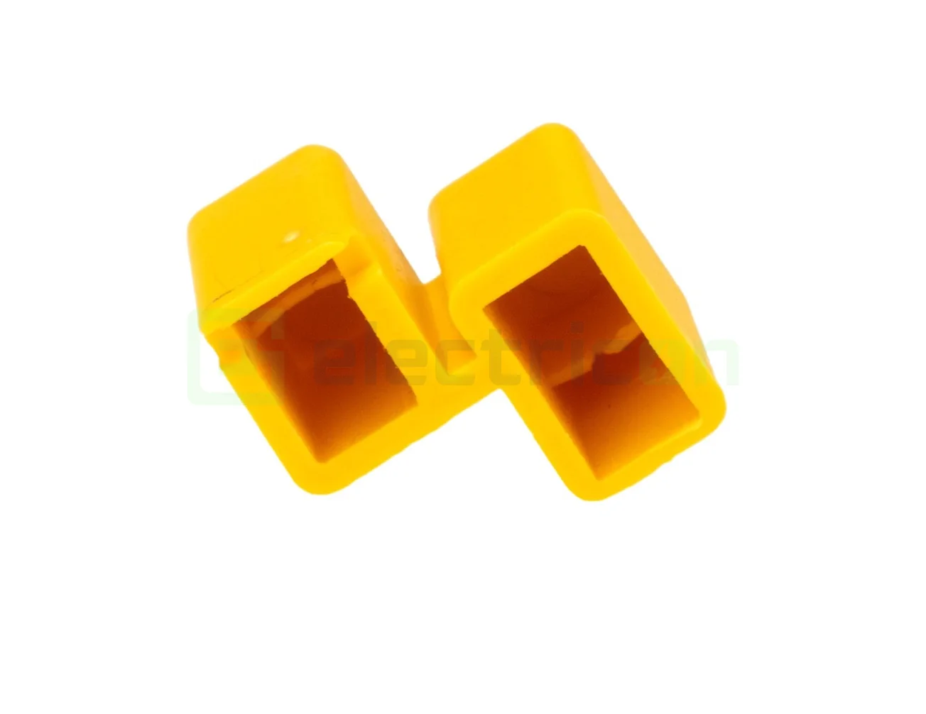 Capac de protectie galben pentru bara de pin pe 1 MW Hager [6]