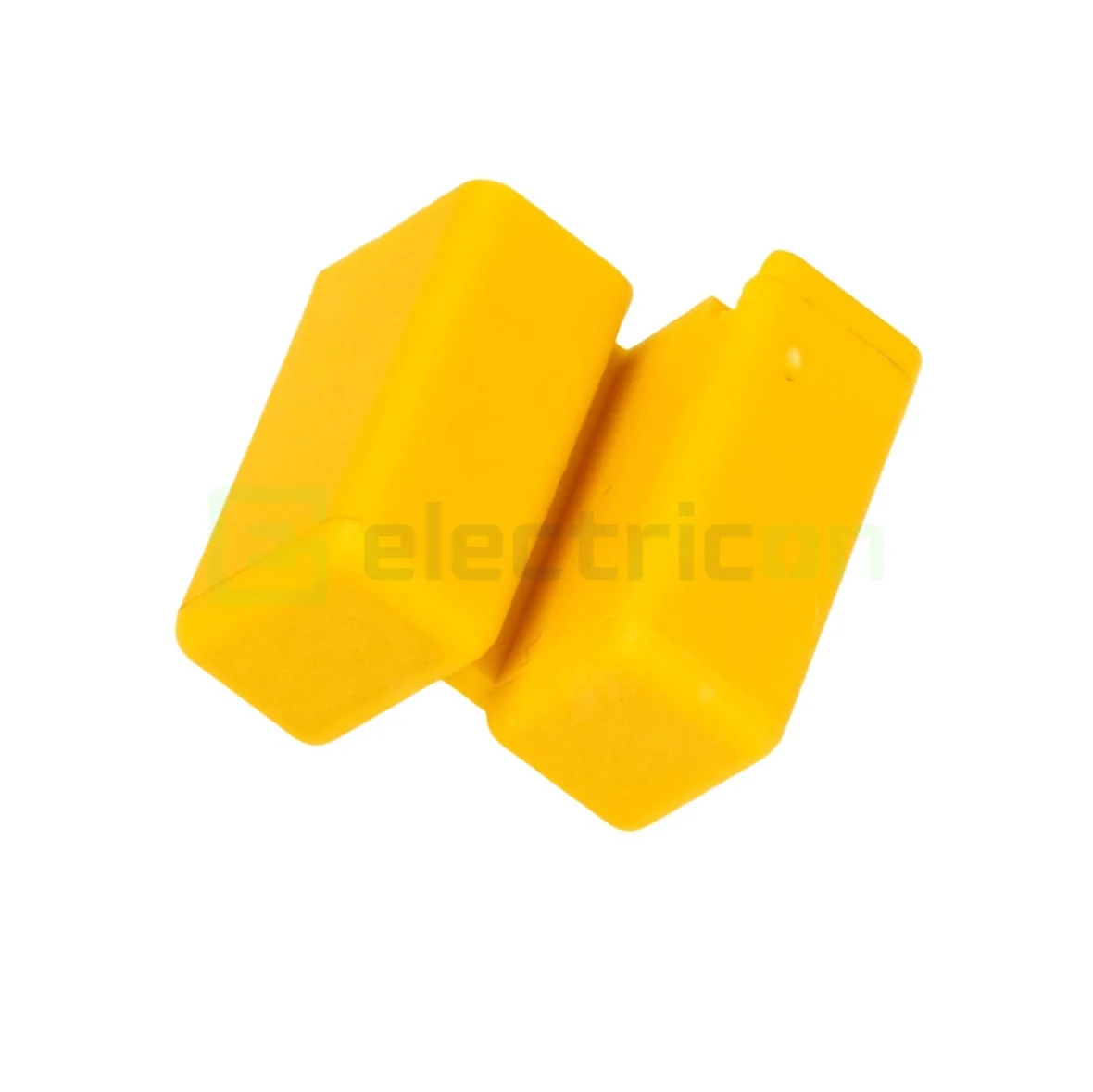 Capac de protectie galben pentru bara de pin pe 1 MW Hager [4]