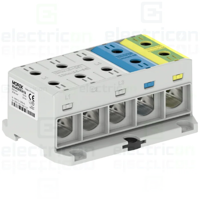Clema derivație Morek MAA5095A10, 5P, 95mm², șină DIN [1]