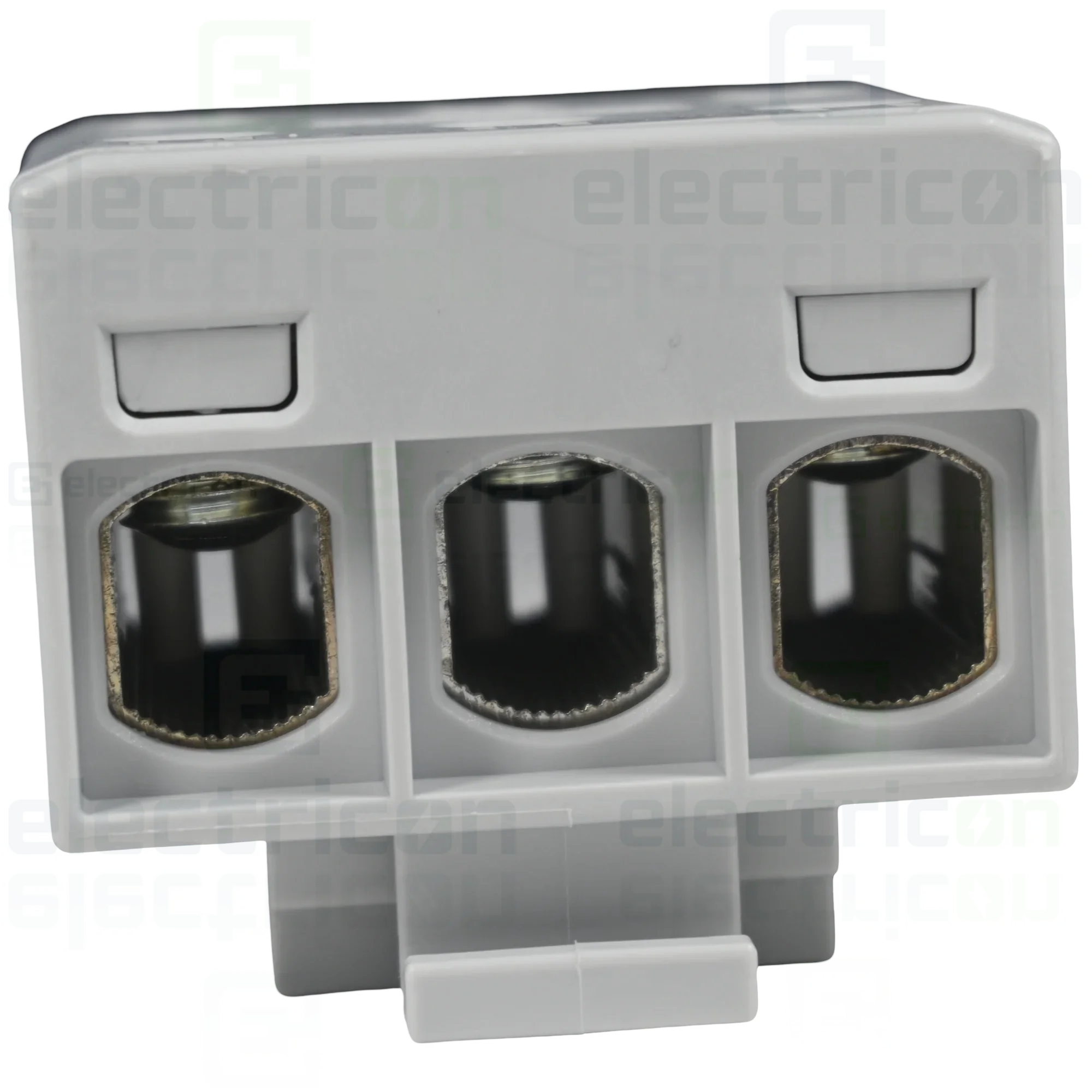 Clema de derivatie MOREK, 3P, fixare pe sina DIN, 50mm², gri, MAA1350A10 [1]