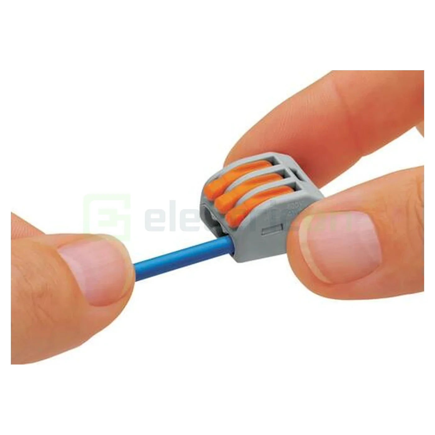 Clema de legatură pentru fir lițat, 2x0.08 -4 mm², Wago, 222-412 [9]