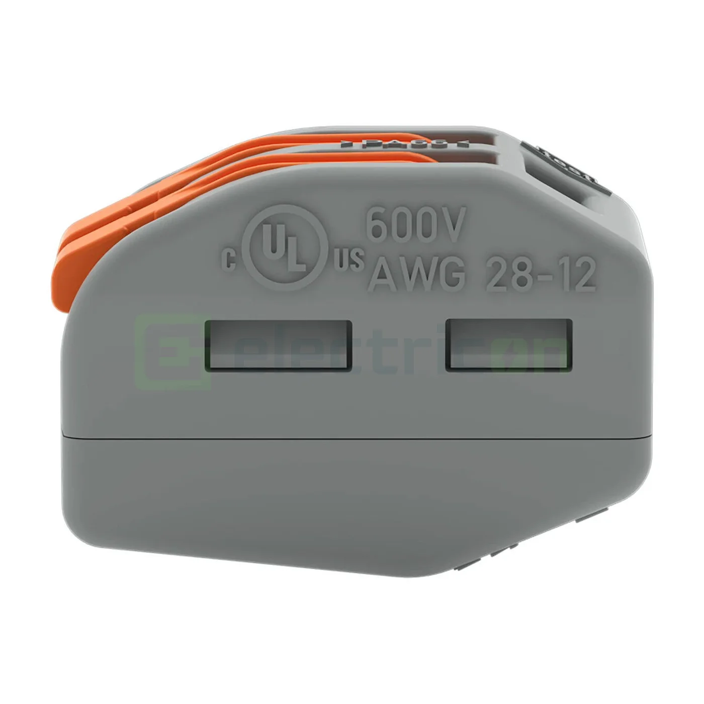 Clema de legatură pentru fir lițat, 2x0.08 -4 mm², Wago, 222-412 [4]