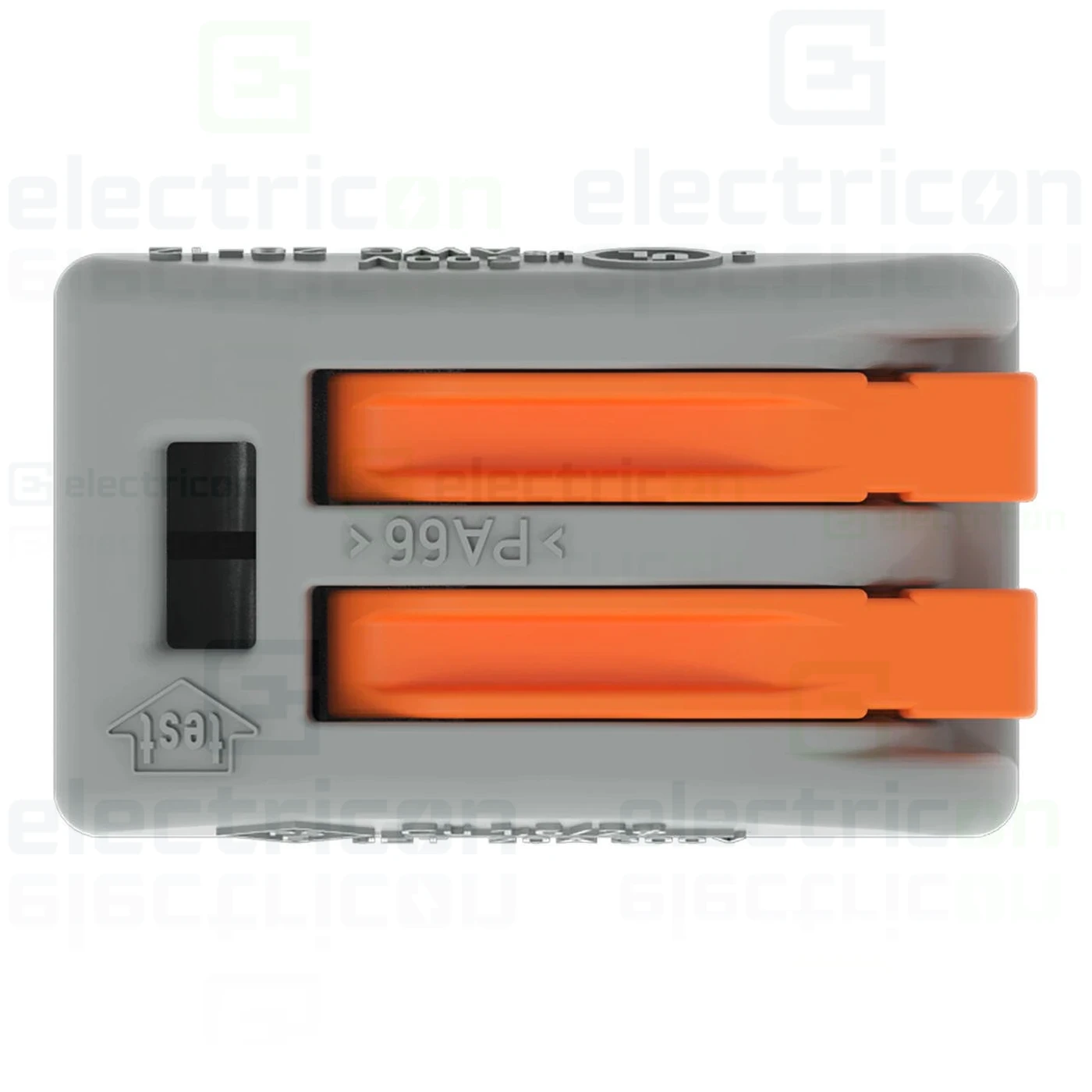 Clema de legatură pentru fir lițat, 2x0.08 -4 mm², Wago, 222-412 [5]