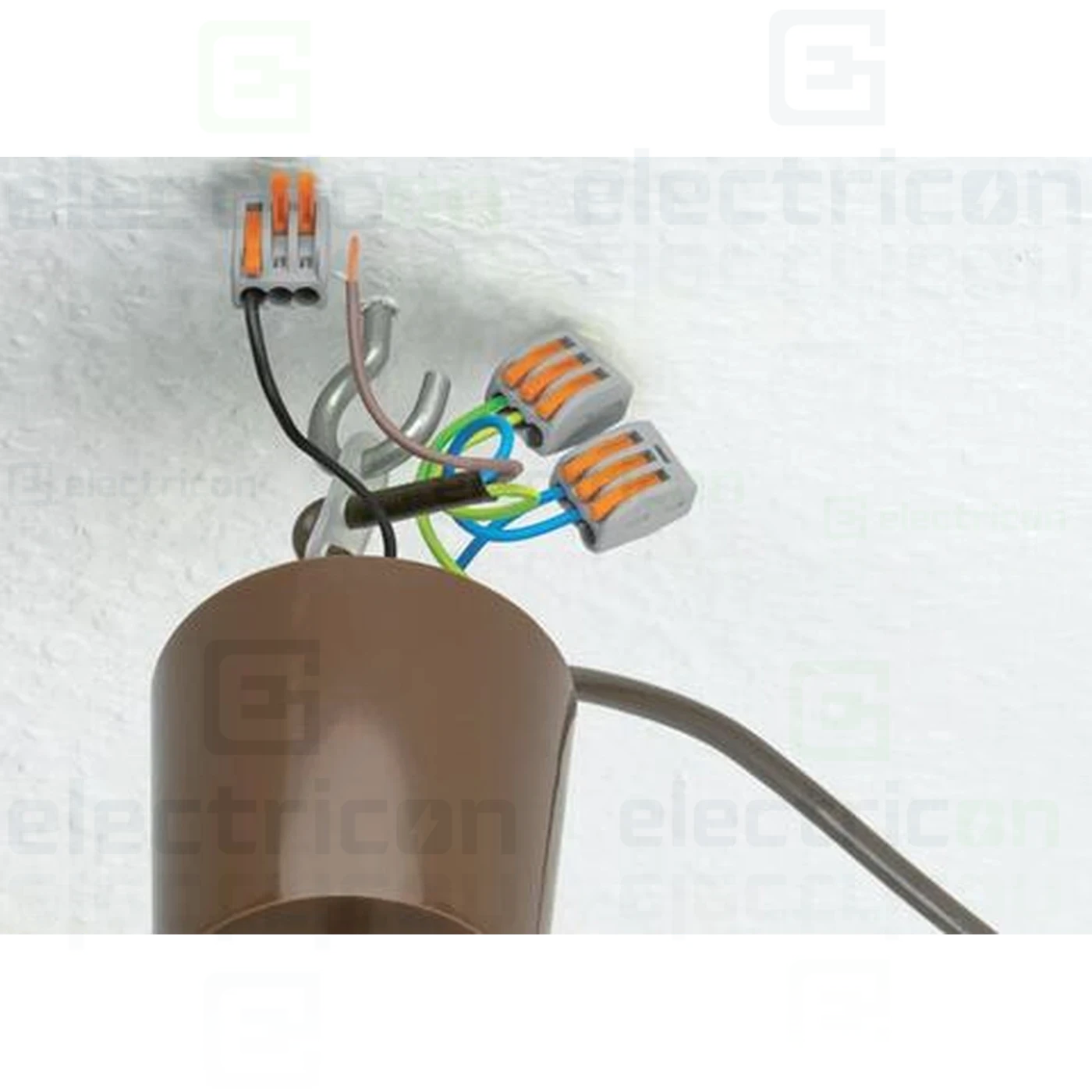 Clema de legatură pentru fir lițat, 3x0.08-4 mm², Wago, 222-413 [5]