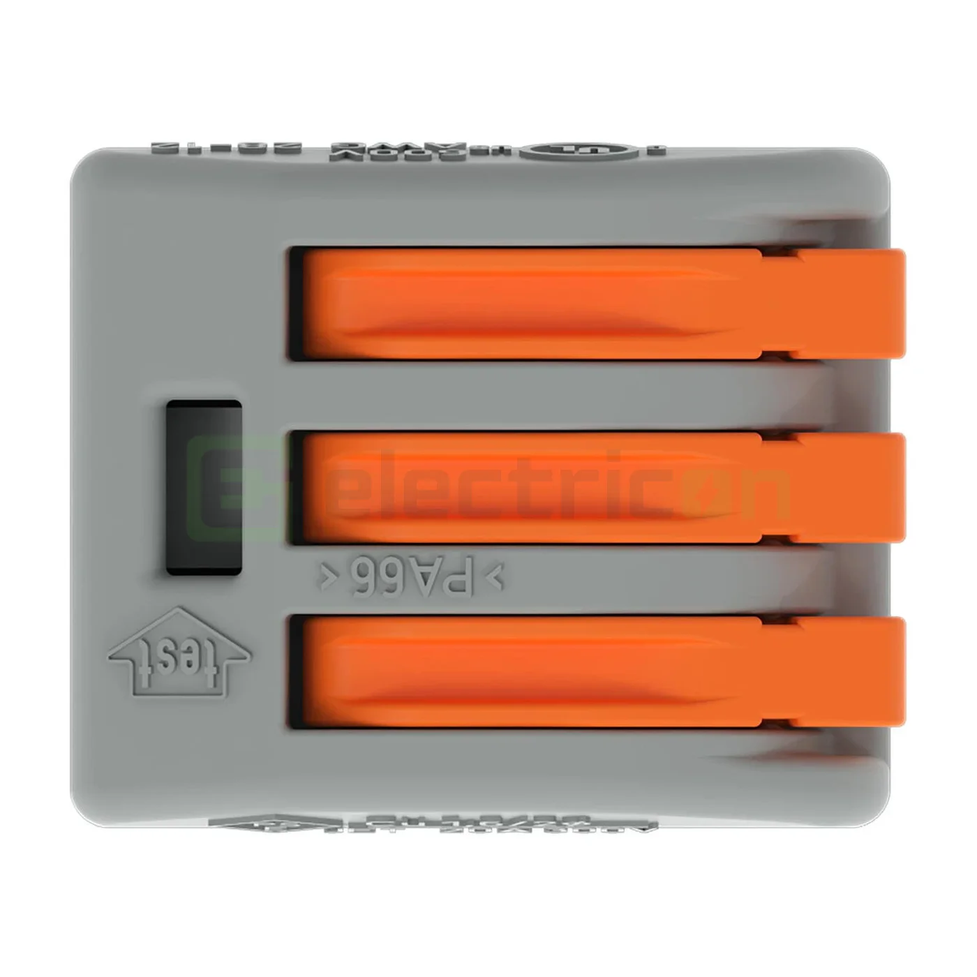 Clema de legatură pentru fir lițat, 3x0.08-4 mm², Wago, 222-413 [4]