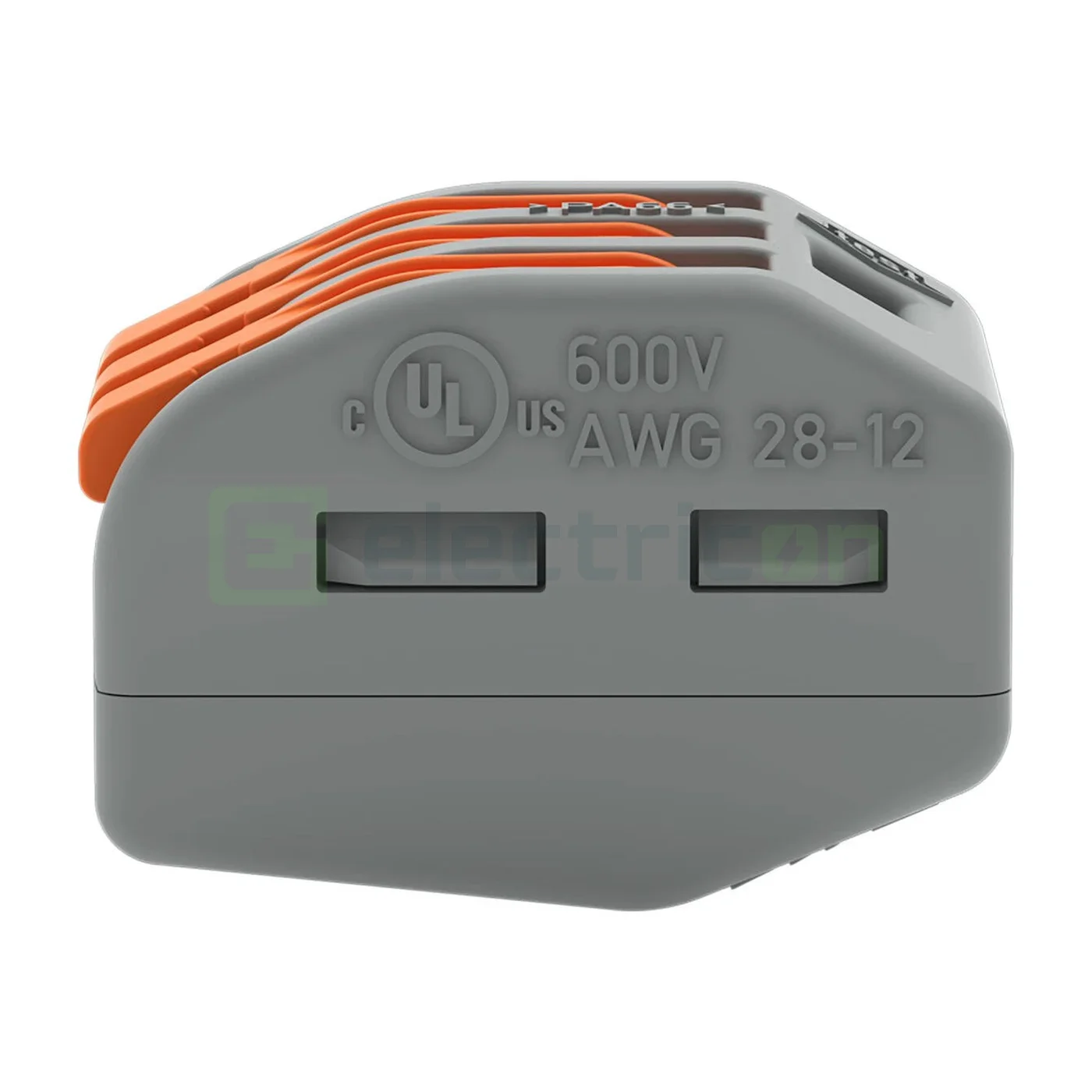 Clema de legatură pentru fir lițat, 3x0.08-4 mm², Wago, 222-413 [3]