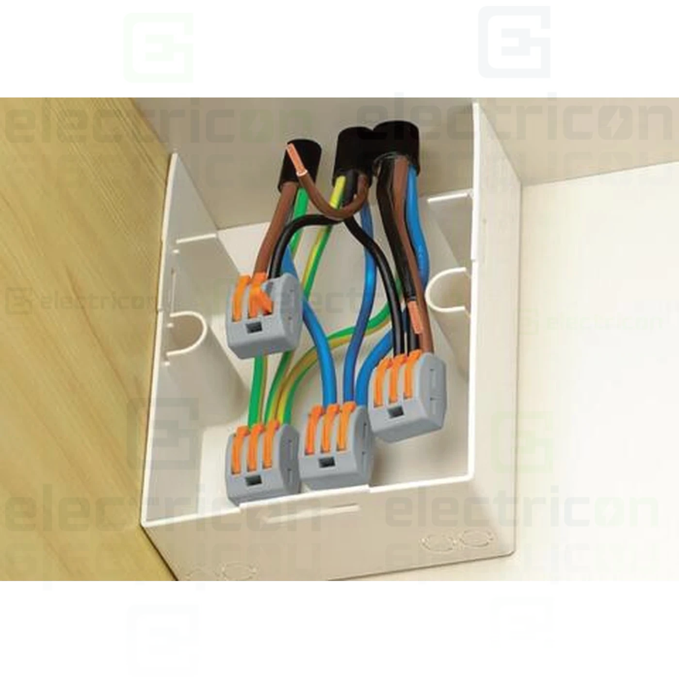 Clema de legatură pentru fir lițat, 3x0.08-4 mm², Wago, 222-413 [7]