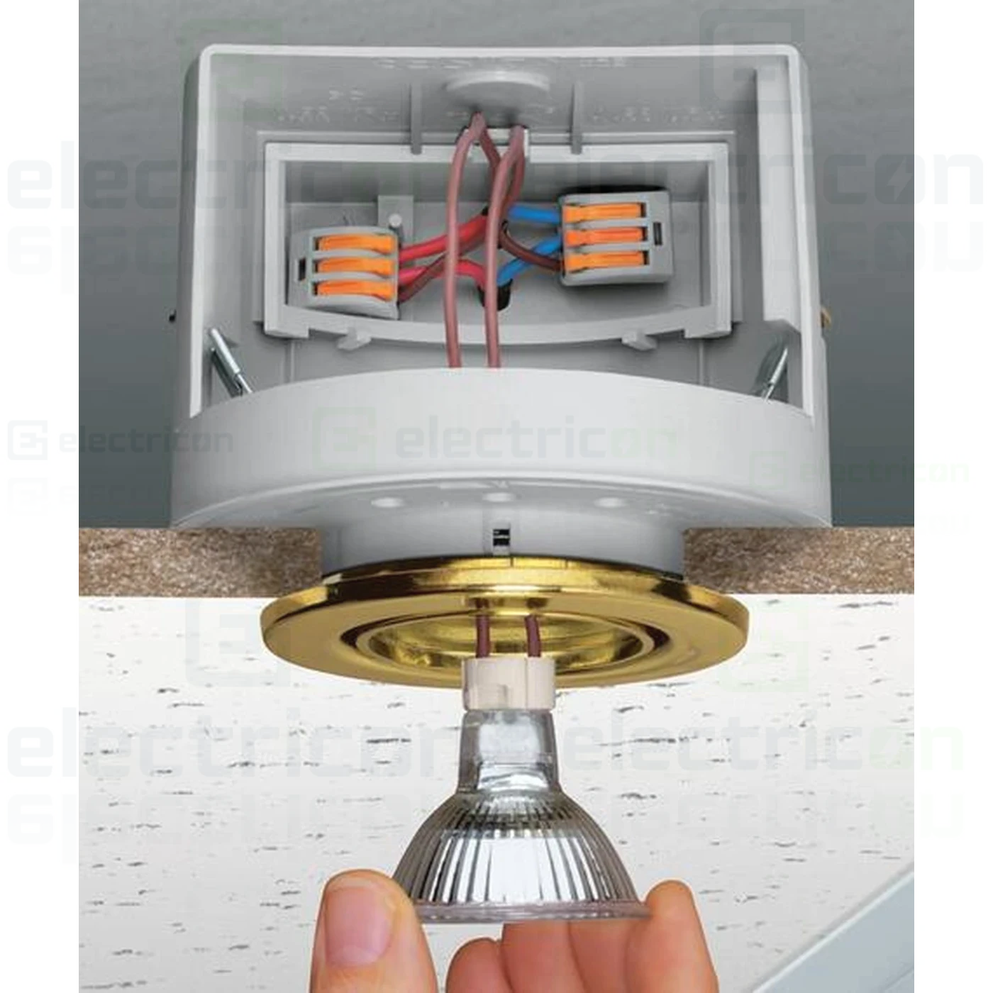 Clema de legatură pentru fir lițat, 5x0.08-4 mm², Wago, 222-415 [10]