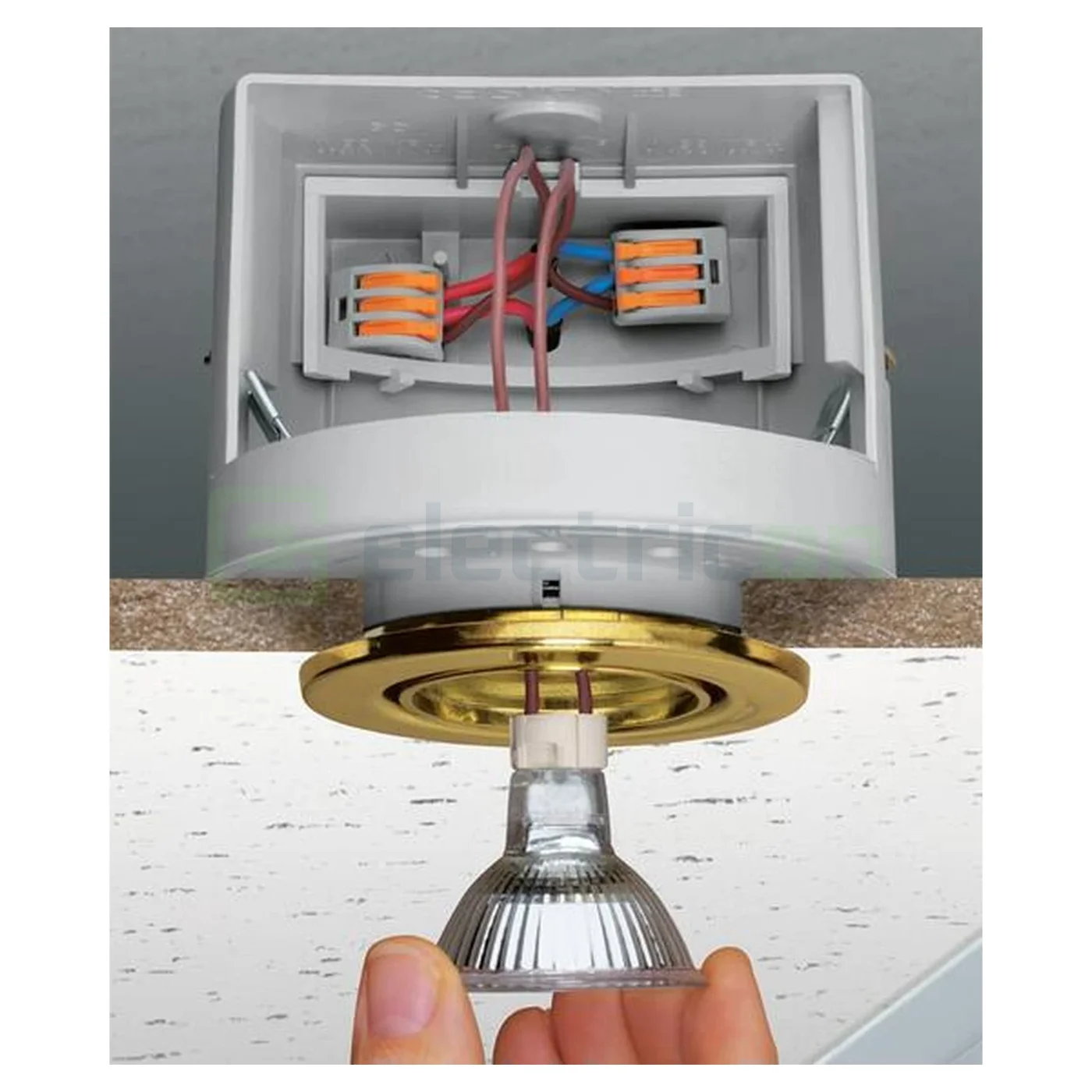 Clema de legatură pentru fir lițat, 5x0.08-4 mm², Wago, 222-415 [12]