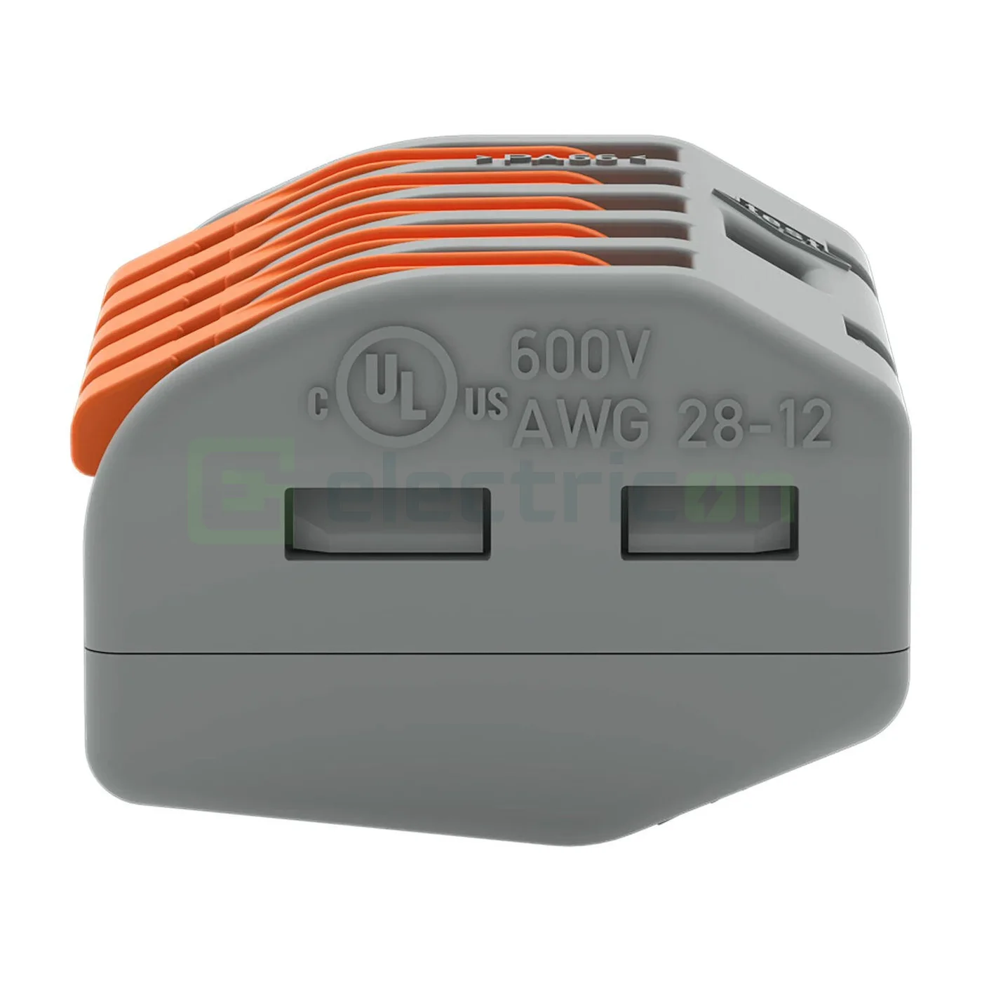 Clema de legatură pentru fir lițat, 5x0.08-4 mm², Wago, 222-415 [4]