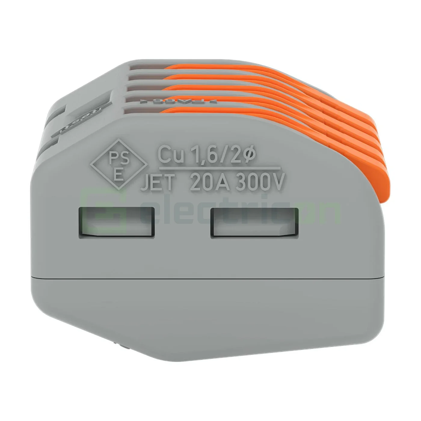 Clema de legatură pentru fir lițat, 5x0.08-4 mm², Wago, 222-415 [3]