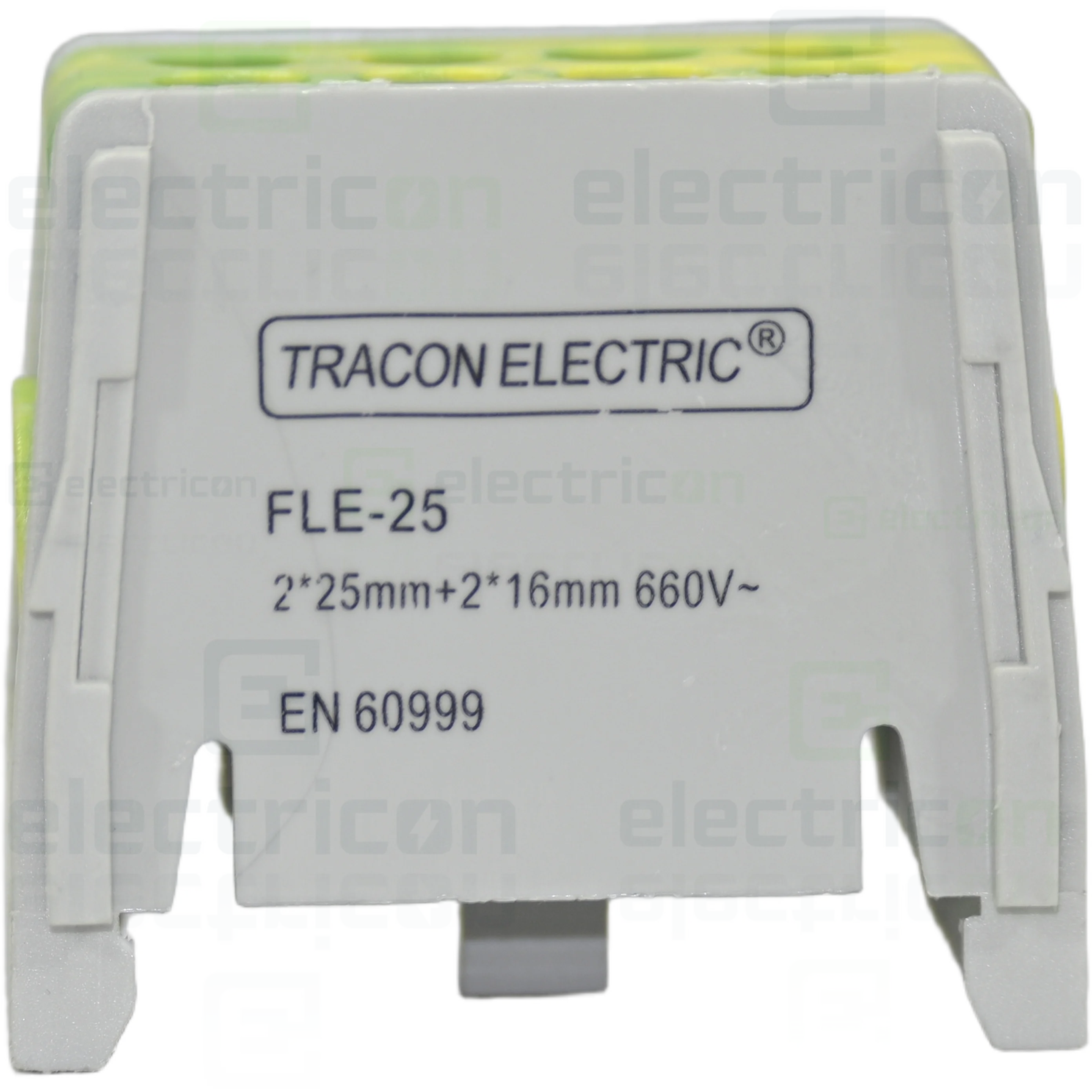 Clema derivatie galben-verde 25mm² Tracon Electric FLE-25ZS [2]