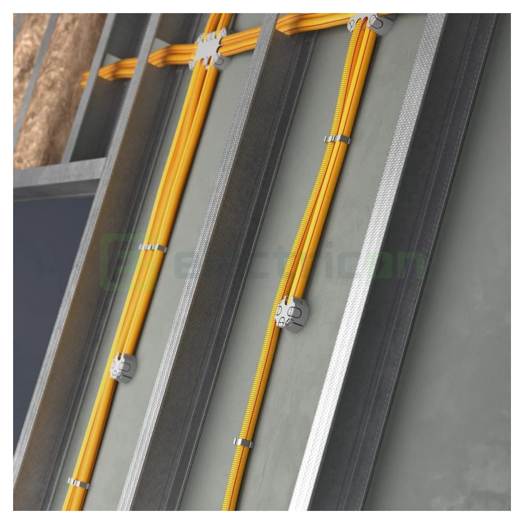 Clemă metalică montaj copex Kouvidis 20mm rigips pereți 6000025 [2]