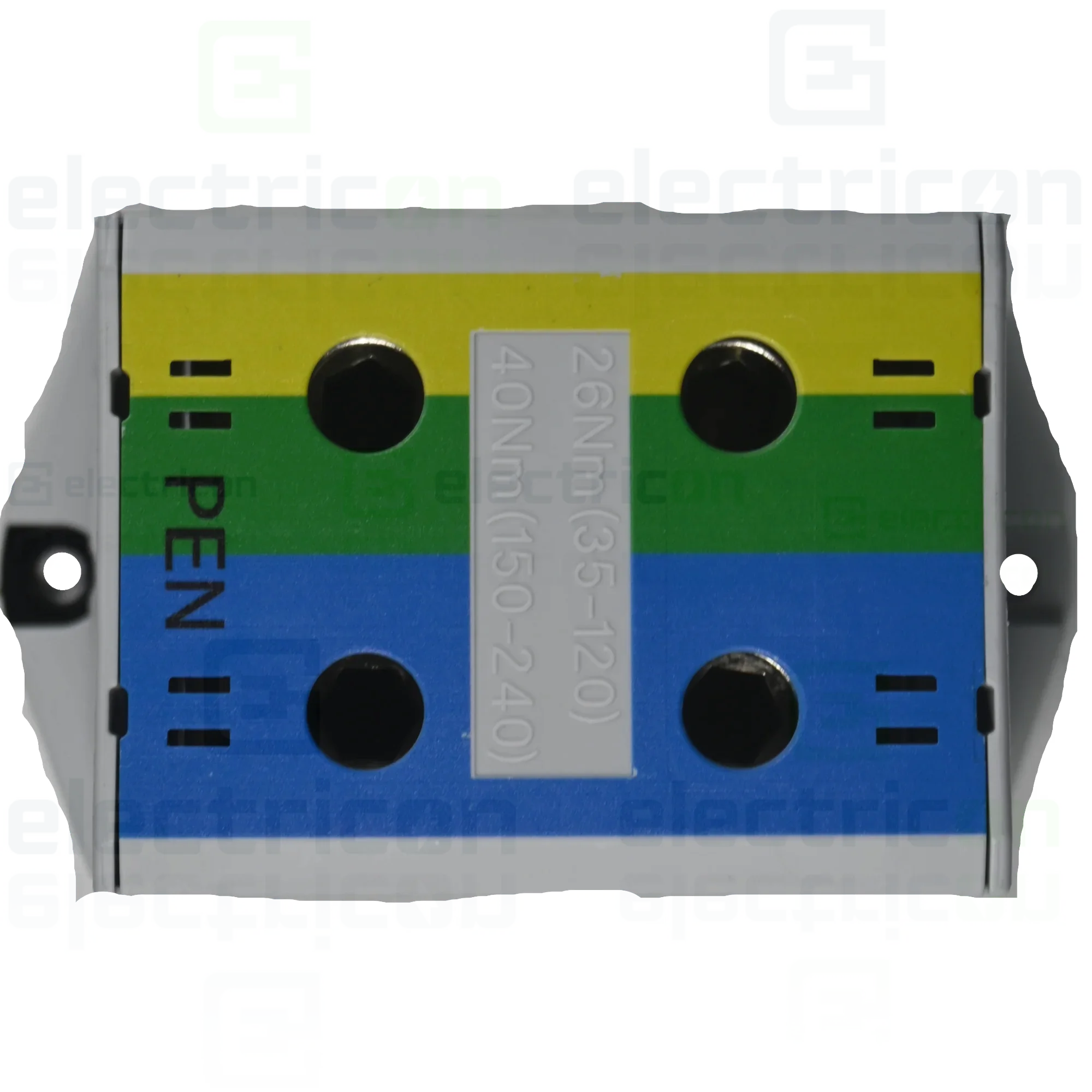 Clemă pe șină 2x240/2x240mm2 verde/galben/albastru OTL240 Morek MAA2240P10 [1]