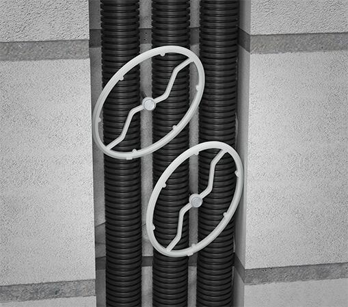 Clema pentru canal perete, Kaiser, 1159-95 [2]