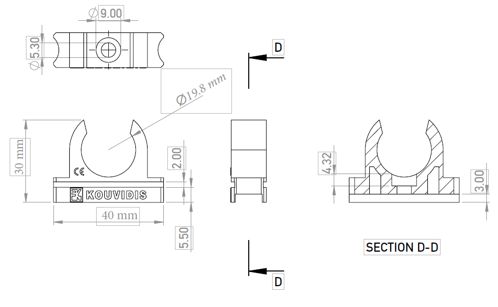 Clemă copex-uri Kouvidis SUPERSOL SUPERFLEX PLUS 20mm 4045020 [2]