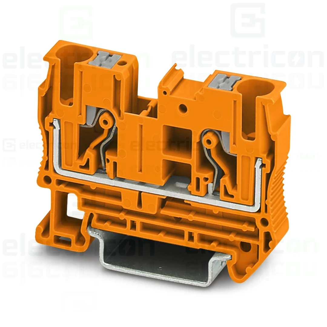 Clema șir, 2 conexiuni,6 mm²,portocaliu, PT 6-OG, Phoenix Contact, 3211820 [1]