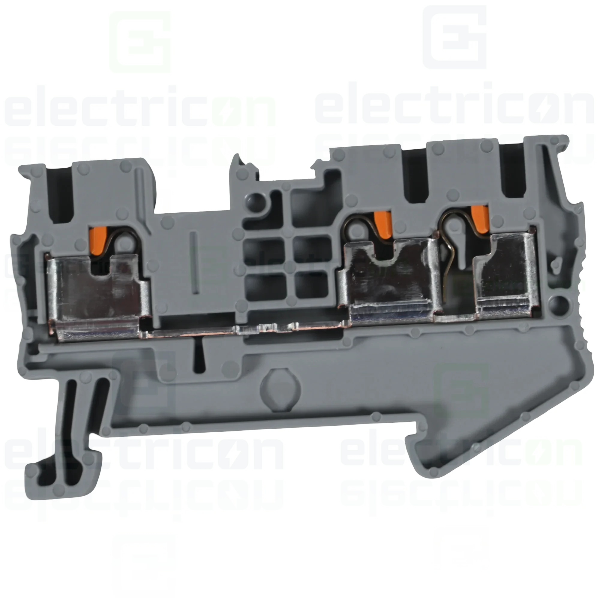 Clema șir, 3 conexiuni, 2.5mm2, gri, PT 2,5-TWIN, Phoenix Contact, 3209549 [1]