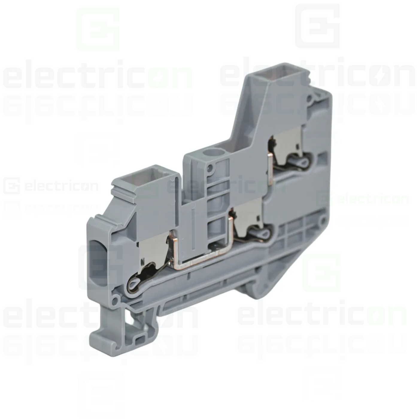 Clema șir, 3 conexiuni, 6 mm²,gri, XTV 6-TWIN, Phoenix Contact, 1329499 [2]