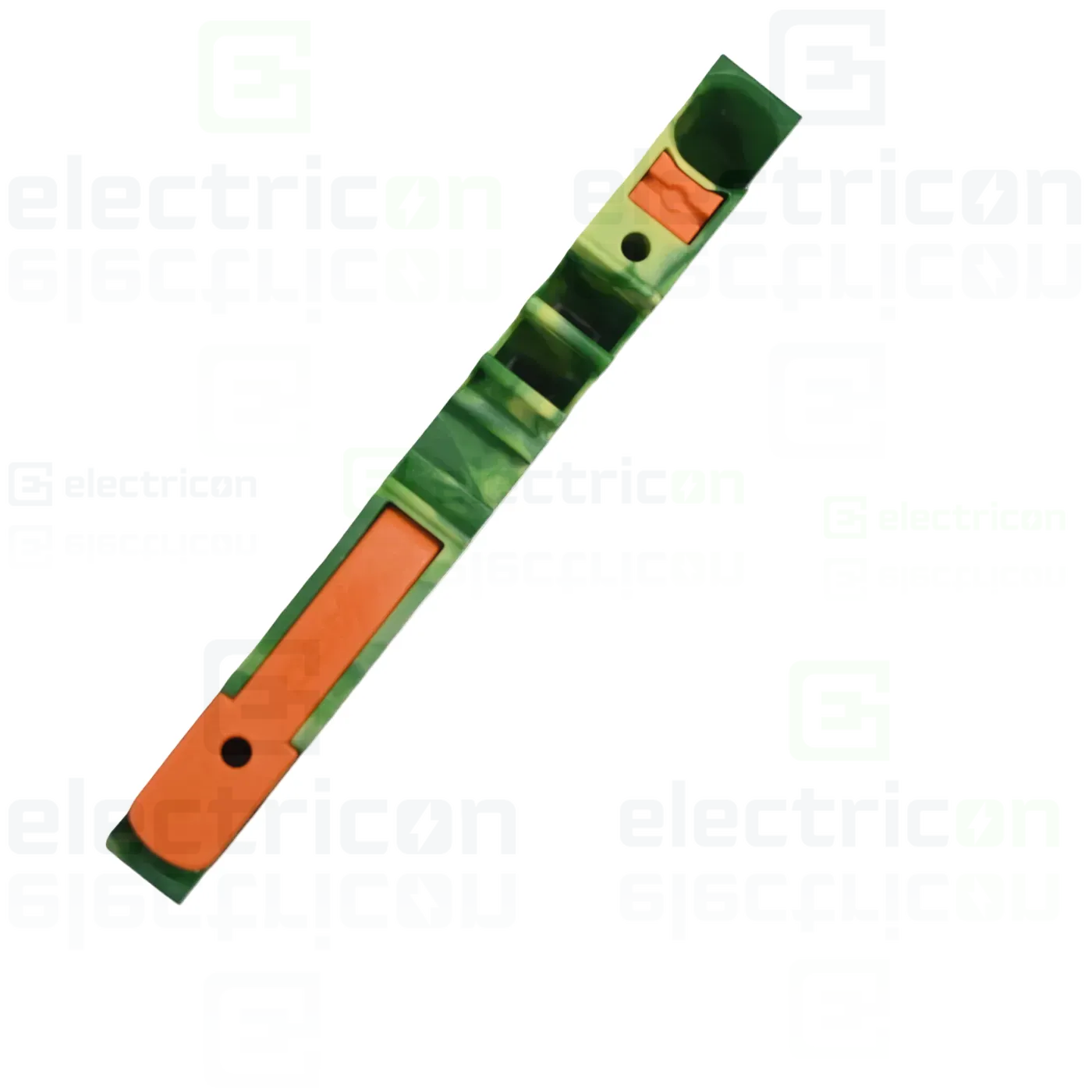 Clema șir, cu pârghie și buton,împământare, 2 conexiuni, 6 mm²,galben-verde, TopJobs Clamp, Wago, 2106-5207 [3]