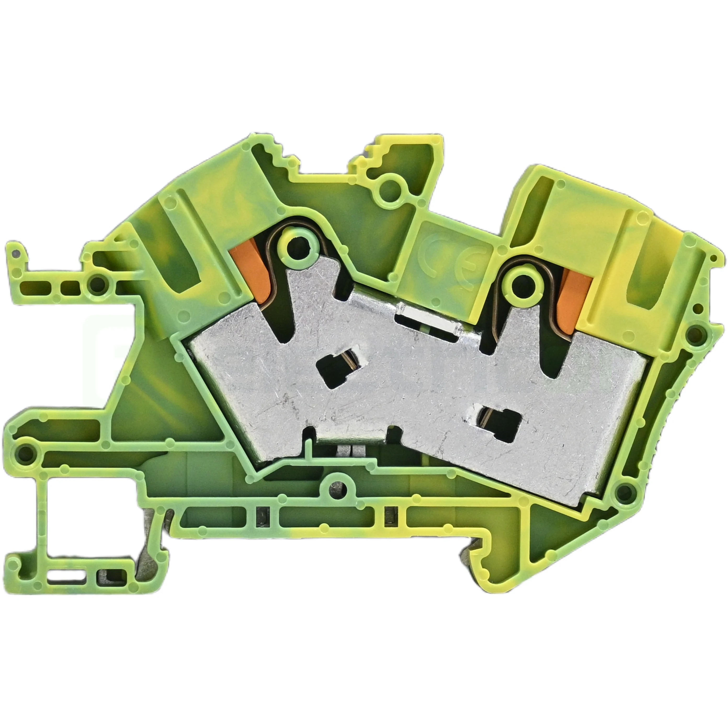 Clemă șir pământ PTI 16/S-PE Phoenix Contact 16mm² galben-verde push-in putere [2]