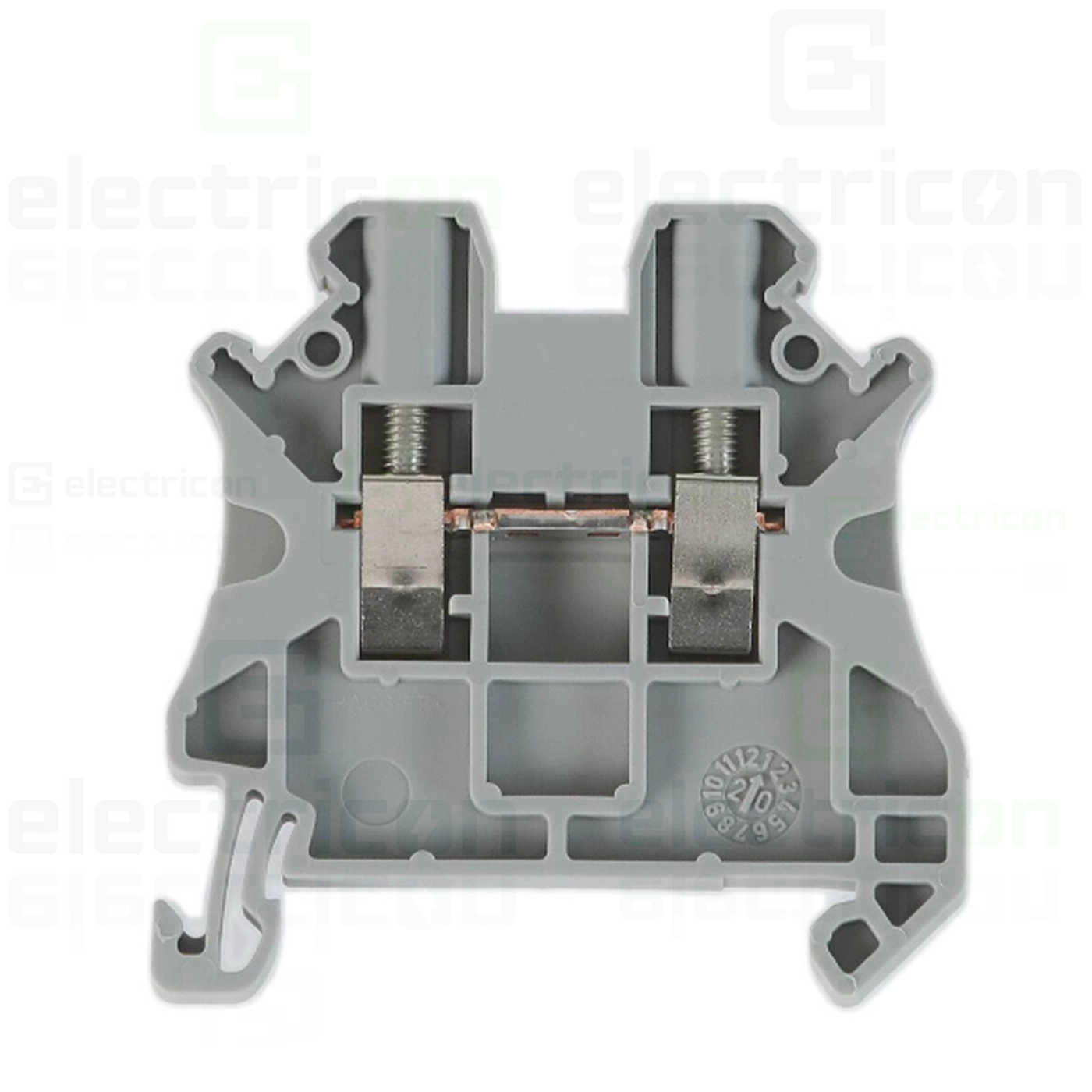 Clema sir, de trecere, 2 conexiuni,  2.5mm², gri, UT 2.5, Phoenix Contact, 3044076 [2]