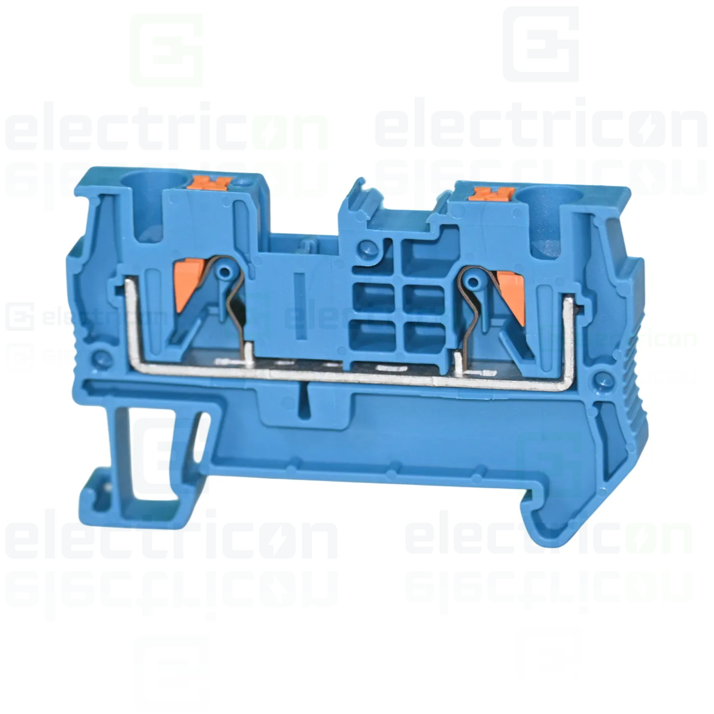 Clema șir, de trecere, 2 conexiuni, 4 mm²,albastru, PT 4 BU, Phoenix Contact, 3211760 [3]