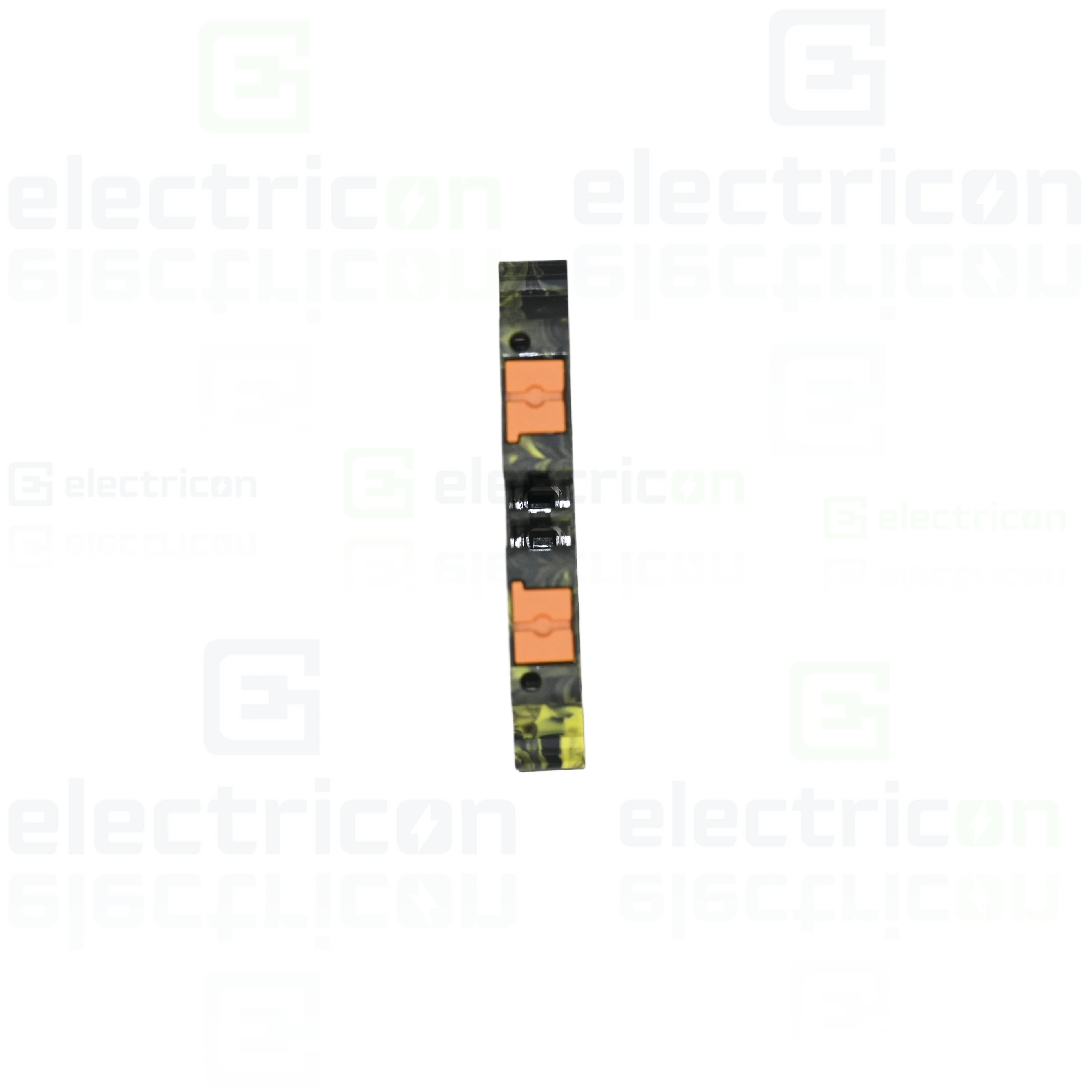 Clemă șir de trecere, 2 conexiuni, 6 mm², negru/galben, PTV 6 FE, Phoenix Contact, 1368024 [5]