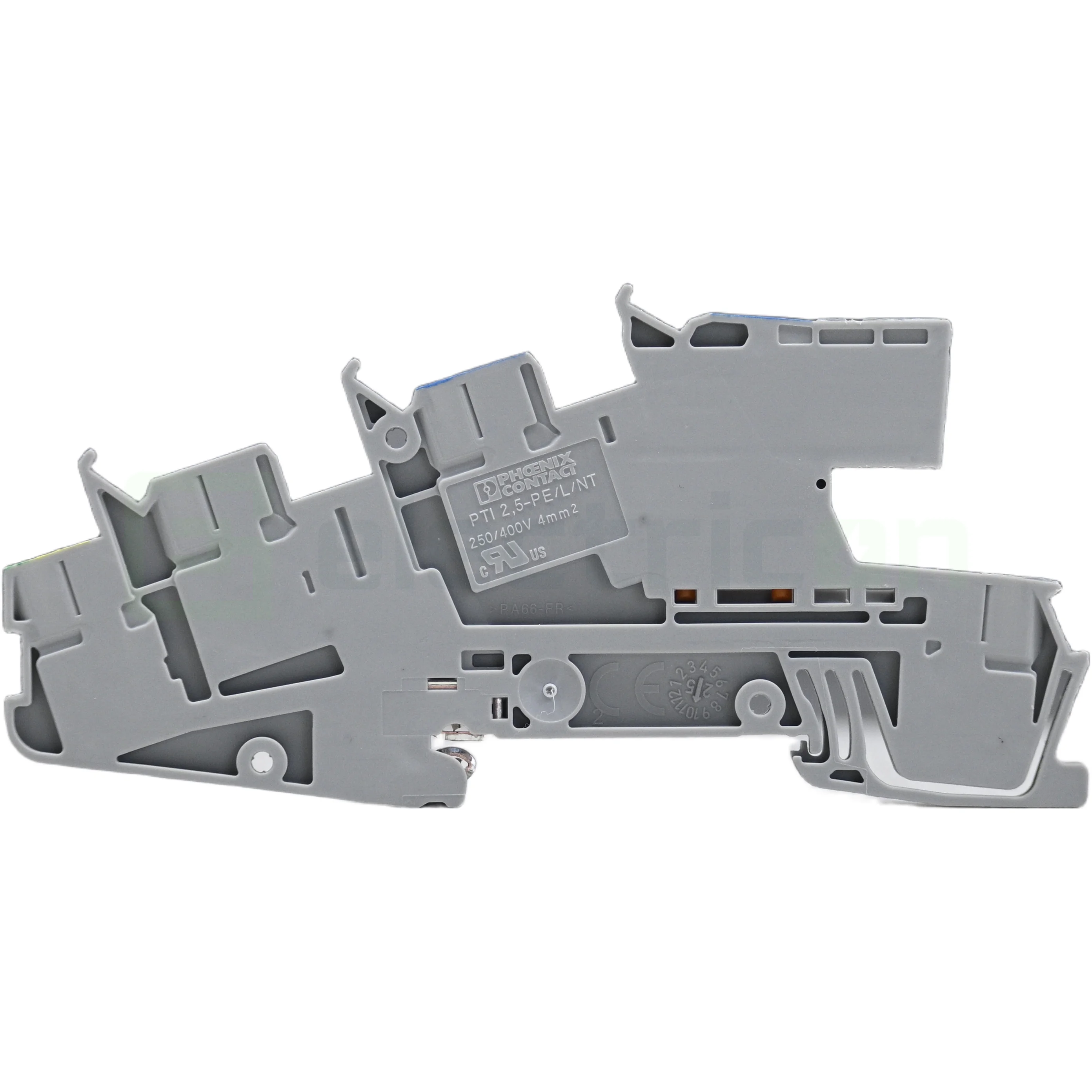 Clemă șir PTI 2.5-PE/L/N gri Phoenix Contact 5 conexiuni 4mm² distribuție [1]
