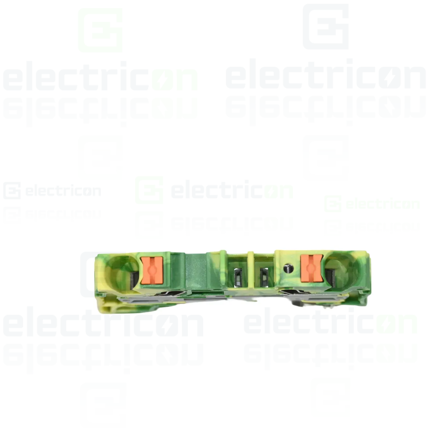 Clema șir, de trecere, împământare,2 conexiuni, 6 mm²,verde-galben, TopJobs Push-In, Wago, 2206-1207 [3]