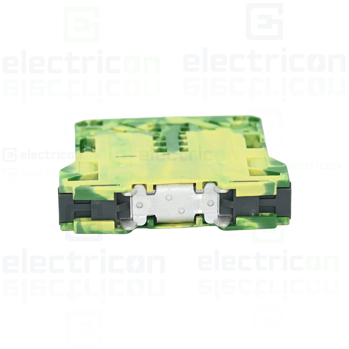 Clema sir trecere cu 2 conductori, 50mm, galben-verde, Wago, 285-157 [3]