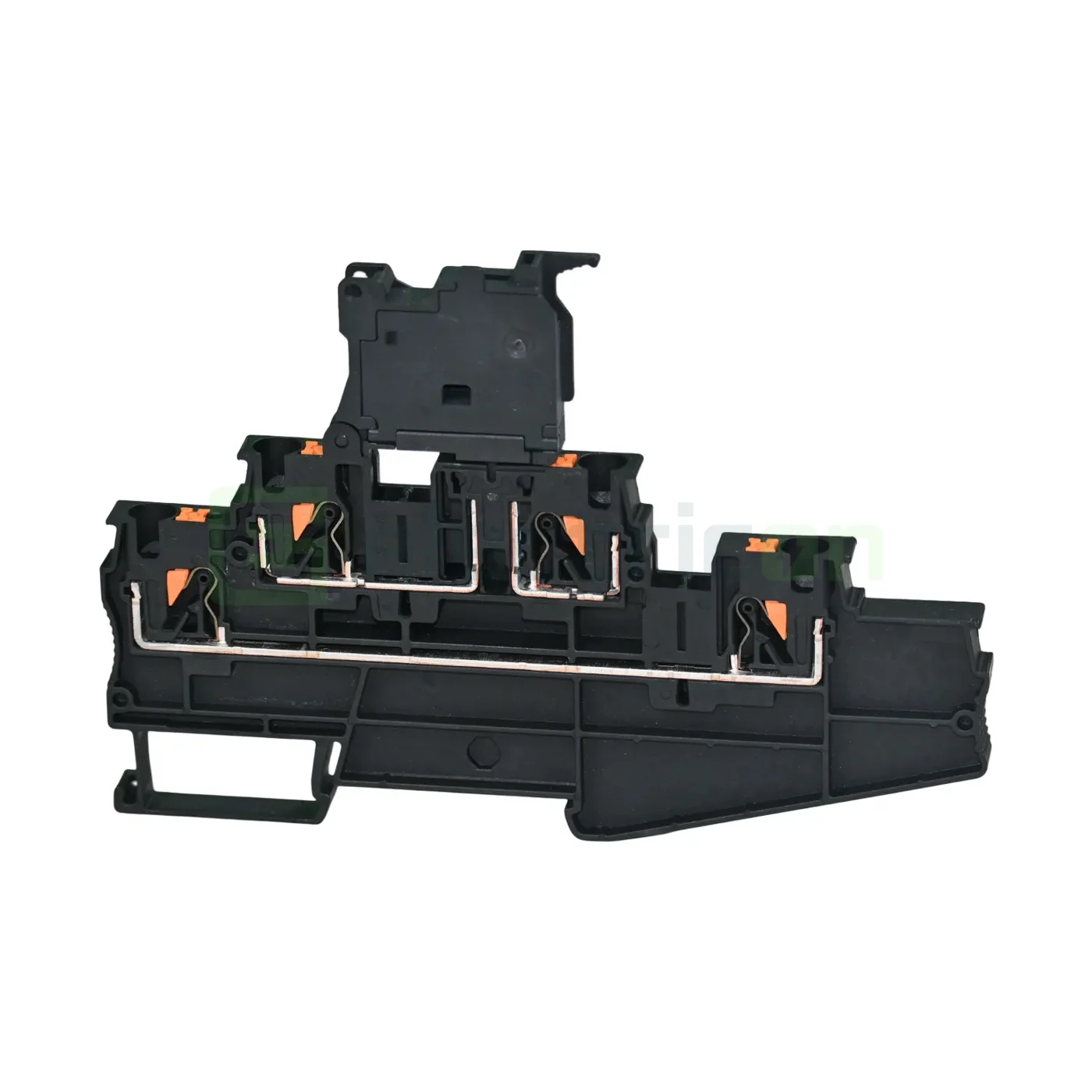 Clemă suport pentru siguranțe 5x20, 500V/28A, clemă șir cu 3 etaje și 4 conexiuni, PT 4-L/HEXI (5x20), negru, Phoenix Contact,3002608 [3]