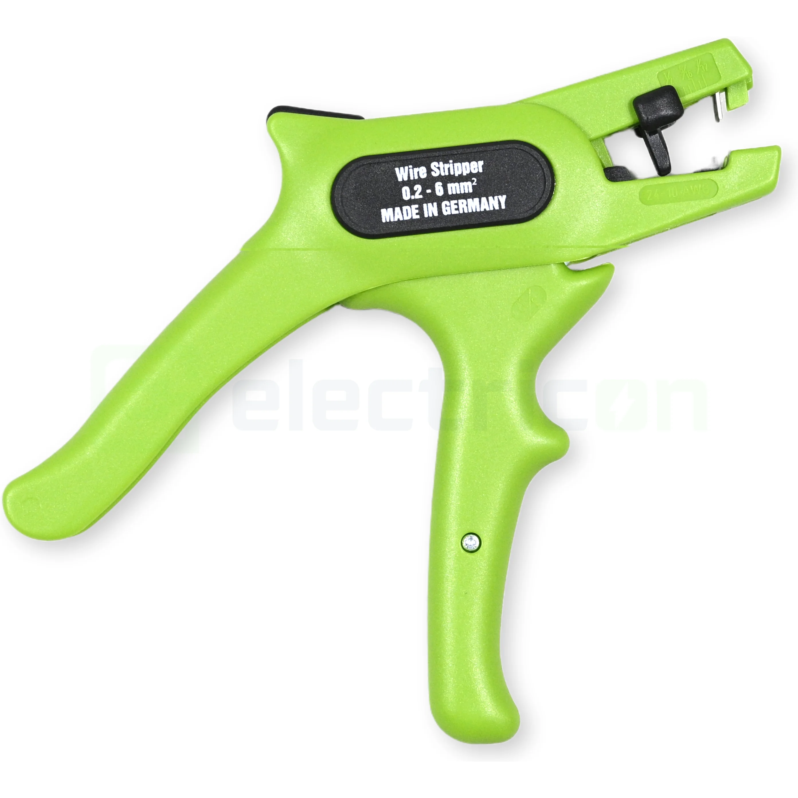 Clește de dezizolat cablu Electricon 6 verde, pentru conductorii litati si solizi, 0.2 - 6 mm² [2]