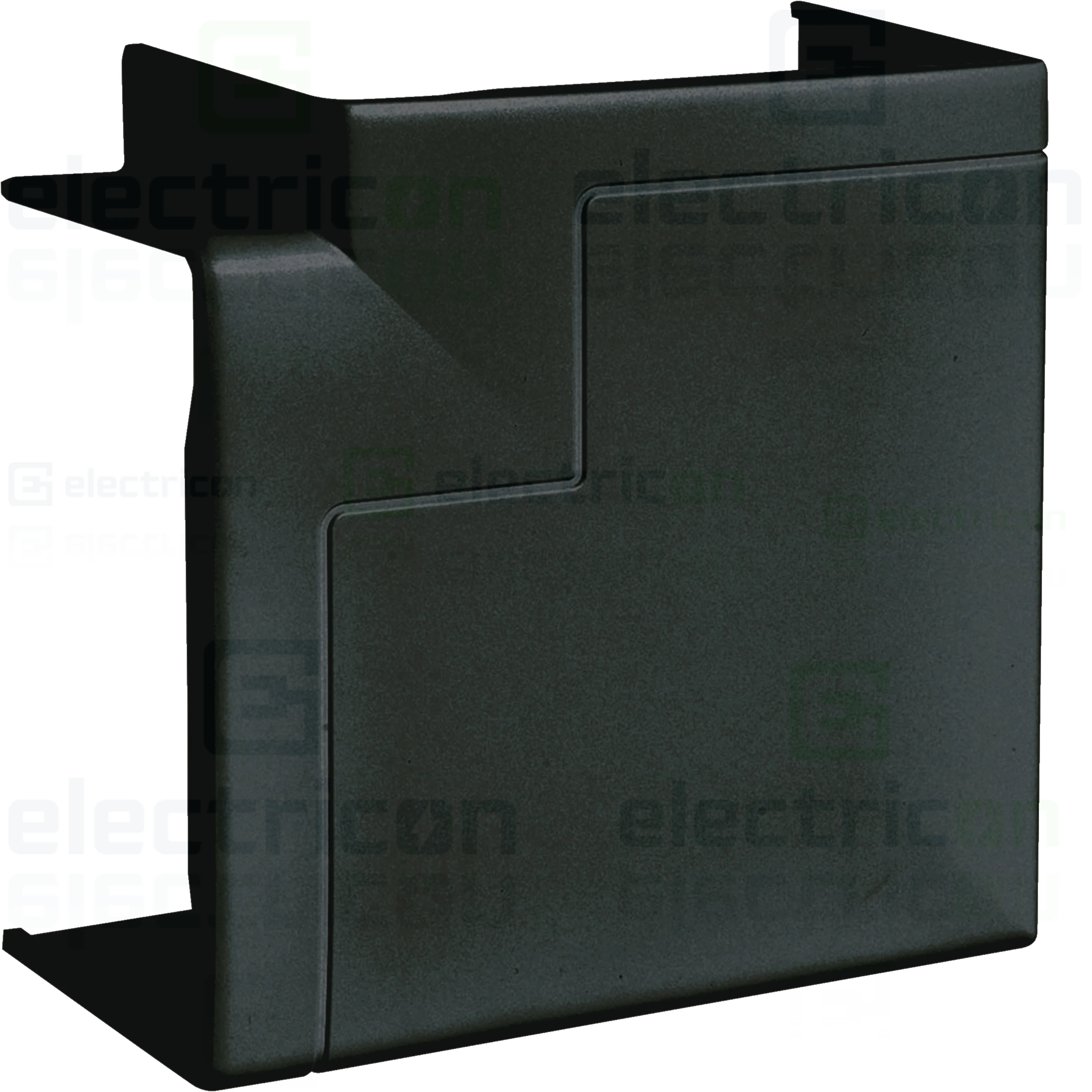 Colț plan, Tehalit, GBD50085, PVC, 50x85, RAL9011, Hager, GBD5008559011 [1]