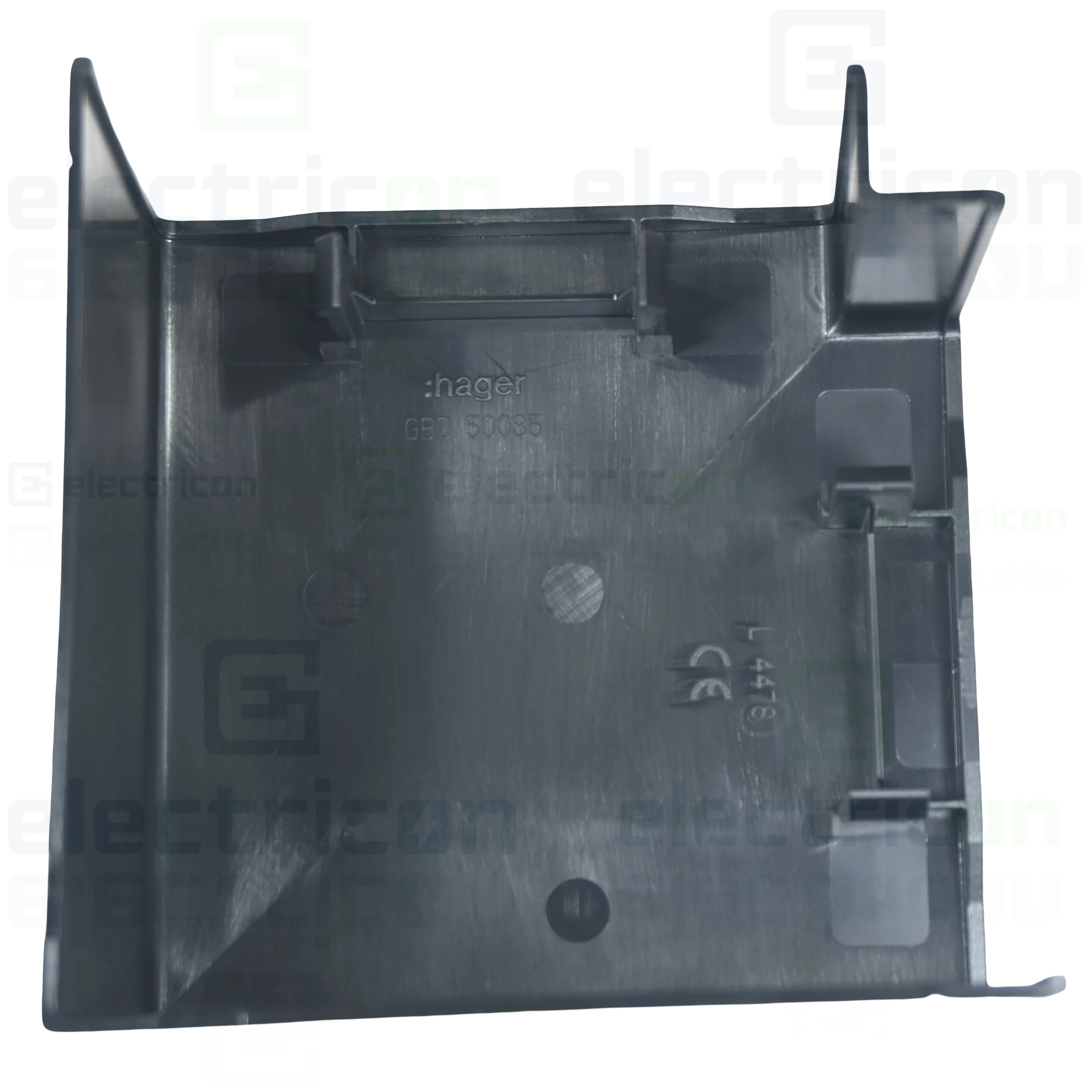 Colț plan, Tehalit, GBD50085, PVC, 50x85, RAL9011, Hager, GBD5008559011 [2]