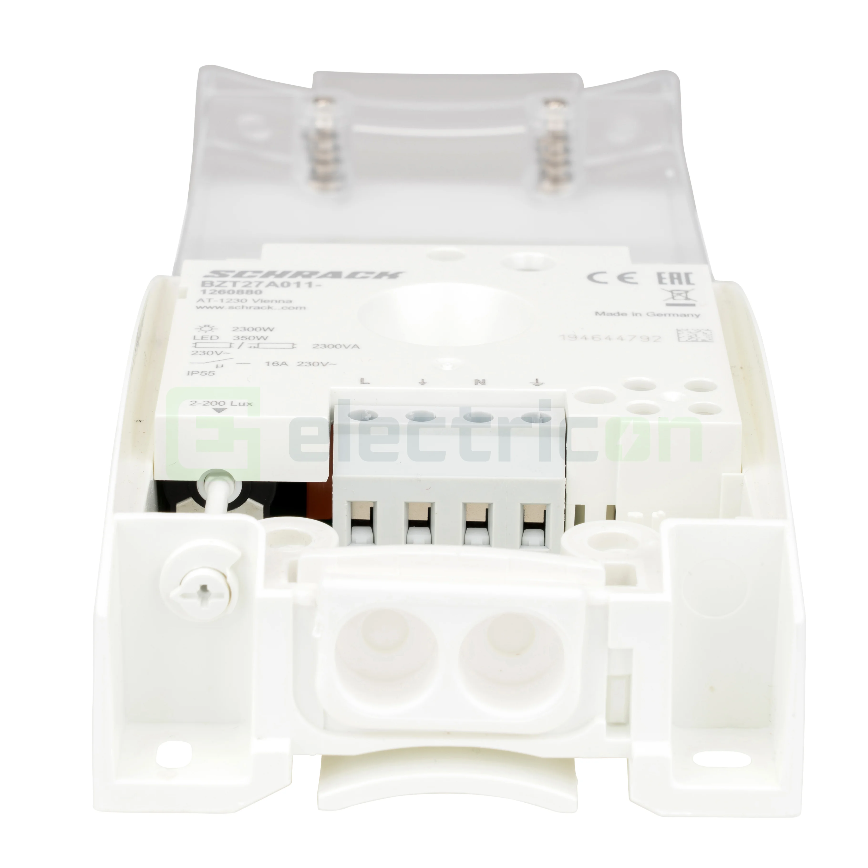 Comutator crepuscular și de scara, (comutator de noapte), 16A, 2300W, IP55, Schrack, BZT27A011 [4]